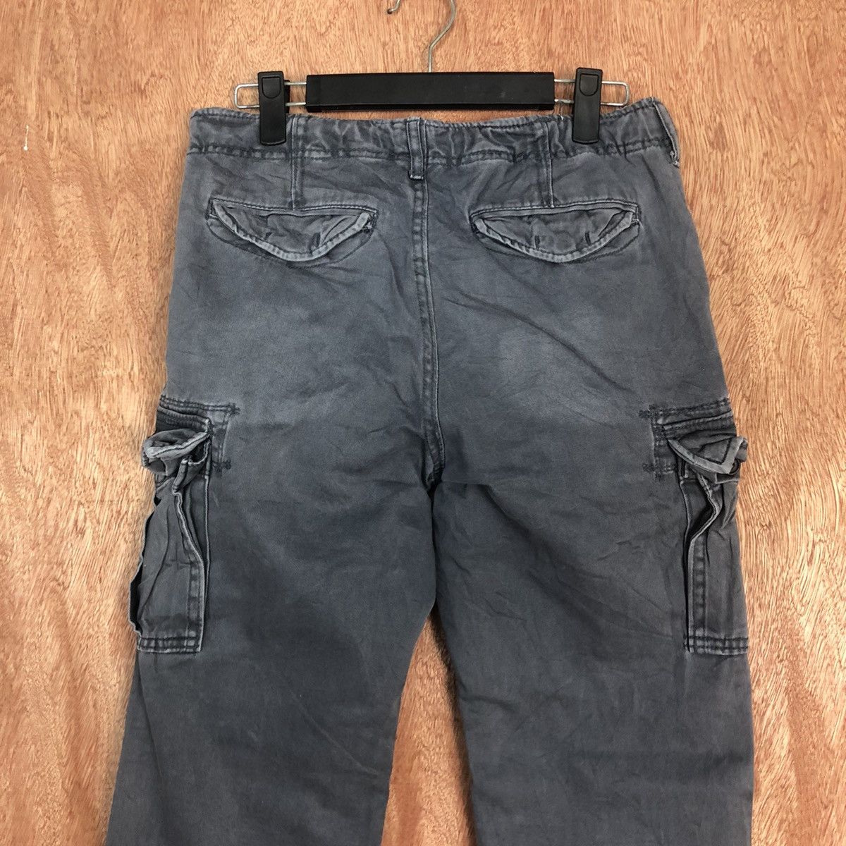 Japanese Brand × Vintage Retro Faded Cargo Pant, multiple Pockets by GAP brand Size US 26 / EU 42 - 9 Thumbnail