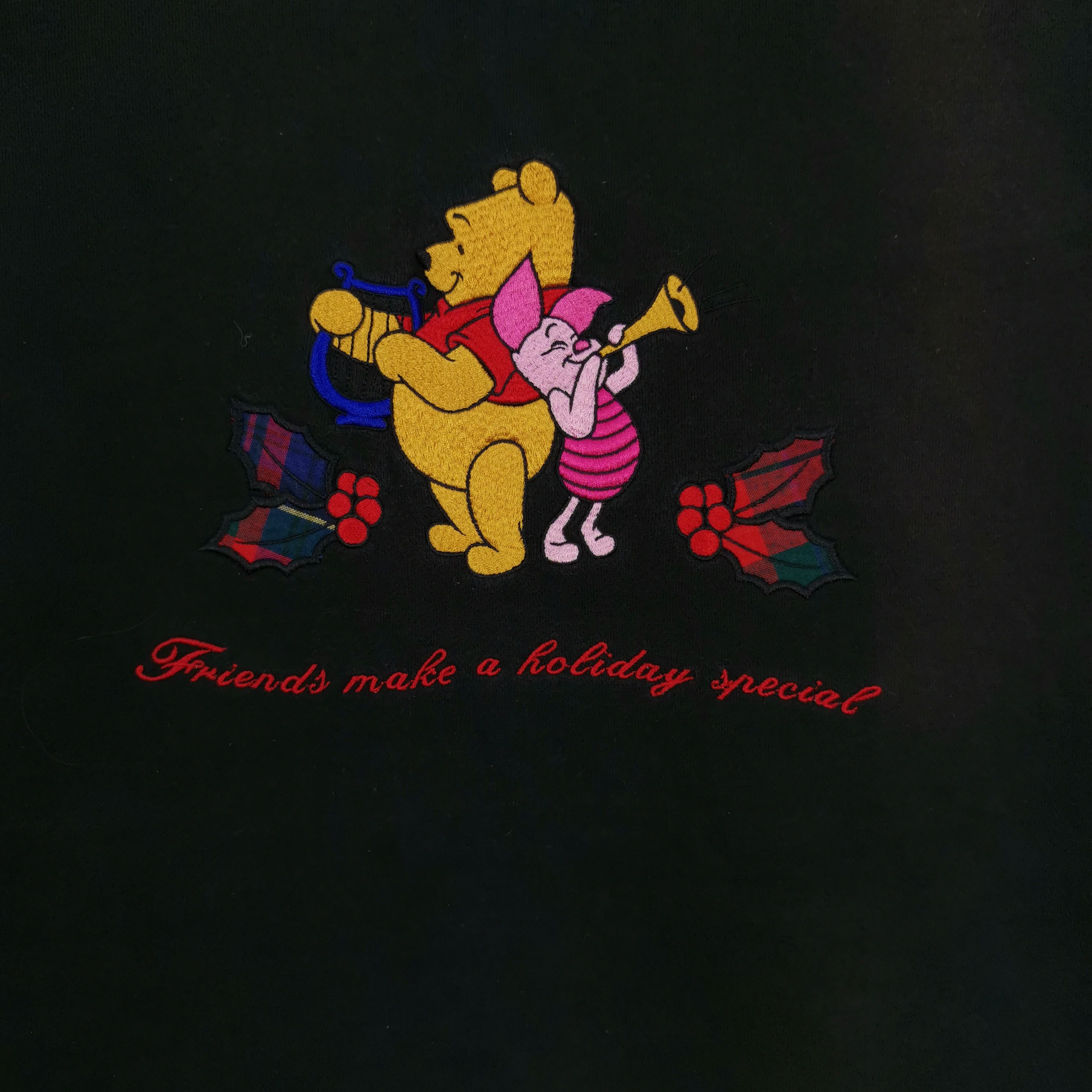 Disney × Vintage Vintage Pooh Sweatshirt Disney Cartoon Anime Sweater Size US L / EU 52-54 / 3 - 3 Thumbnail