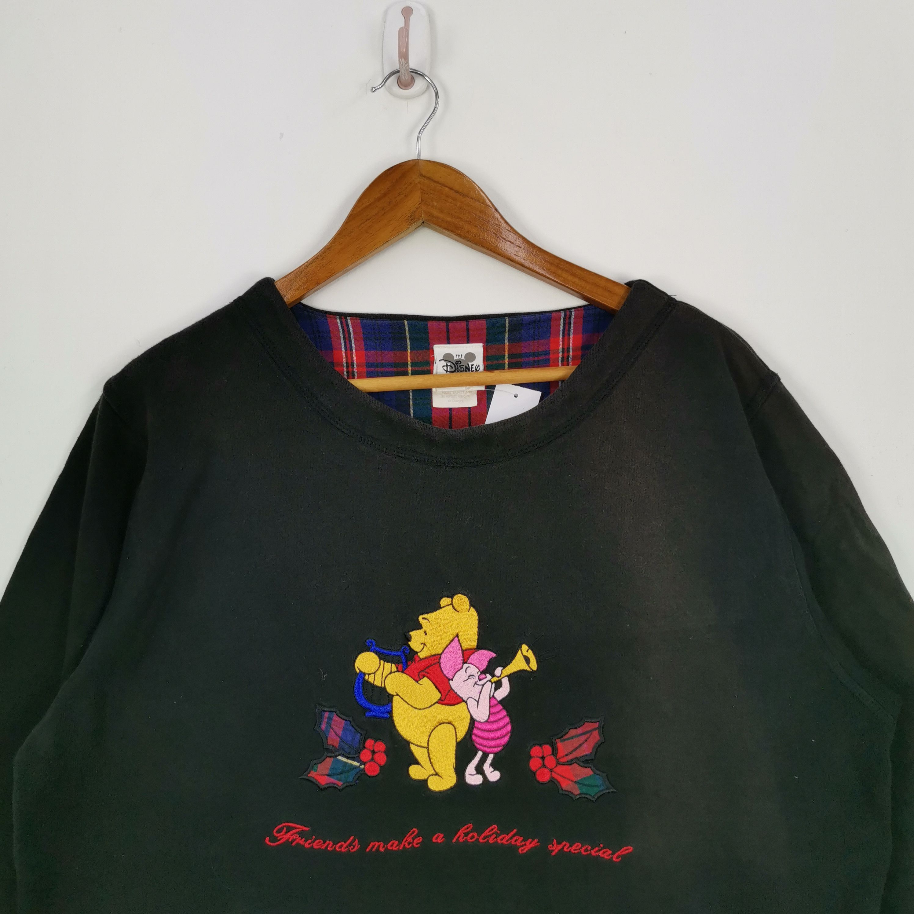 Disney × Vintage Vintage Pooh Sweatshirt Disney Cartoon Anime Sweater Size US L / EU 52-54 / 3 - 2 Thumbnail