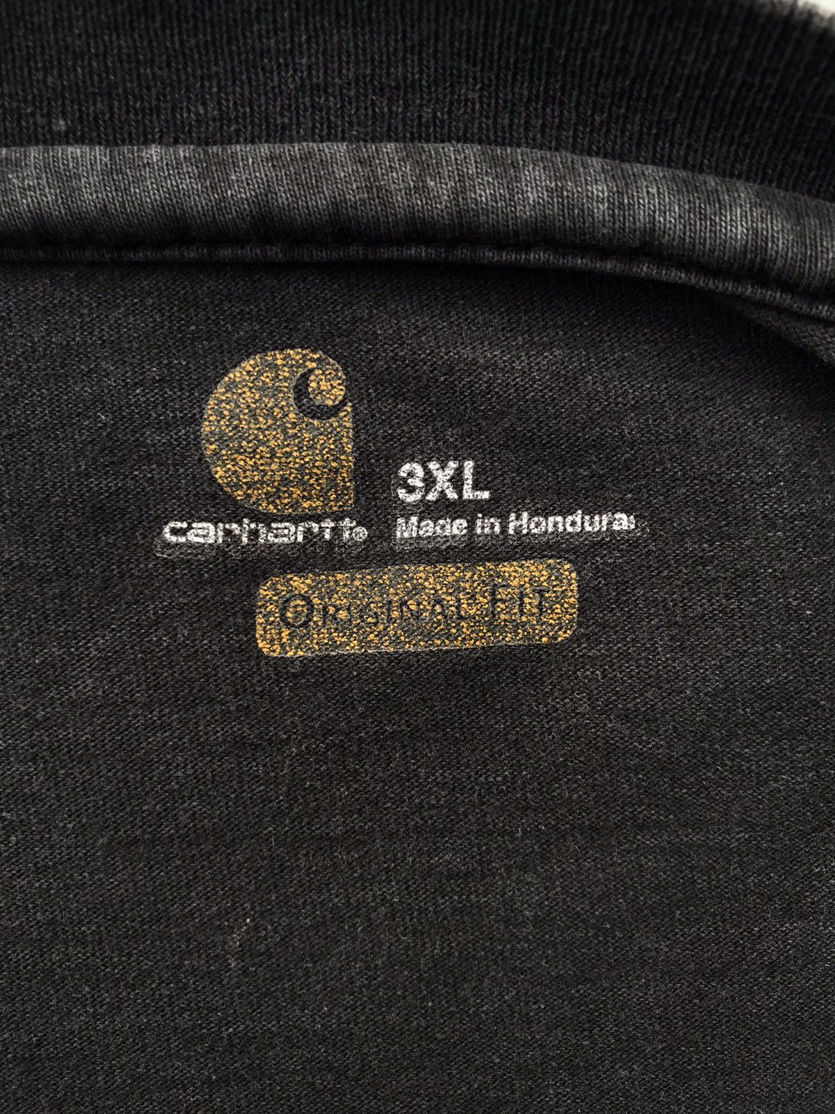 Carhartt Distressed Big Size Carhatt Pocket Tee Size US XXL / EU 58 / 5 - 15 Thumbnail