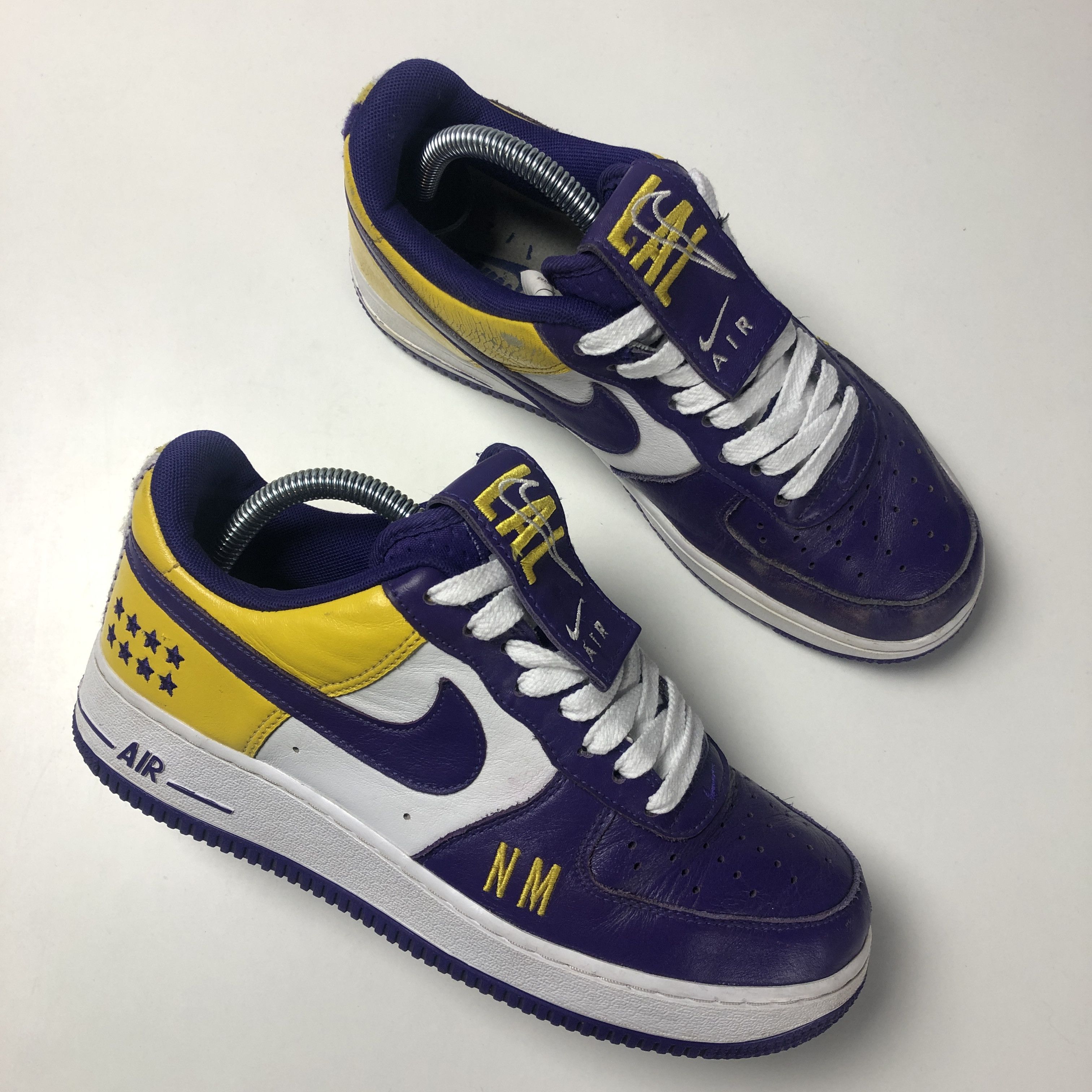 Nike air force low iD Los Angeles LAKERS