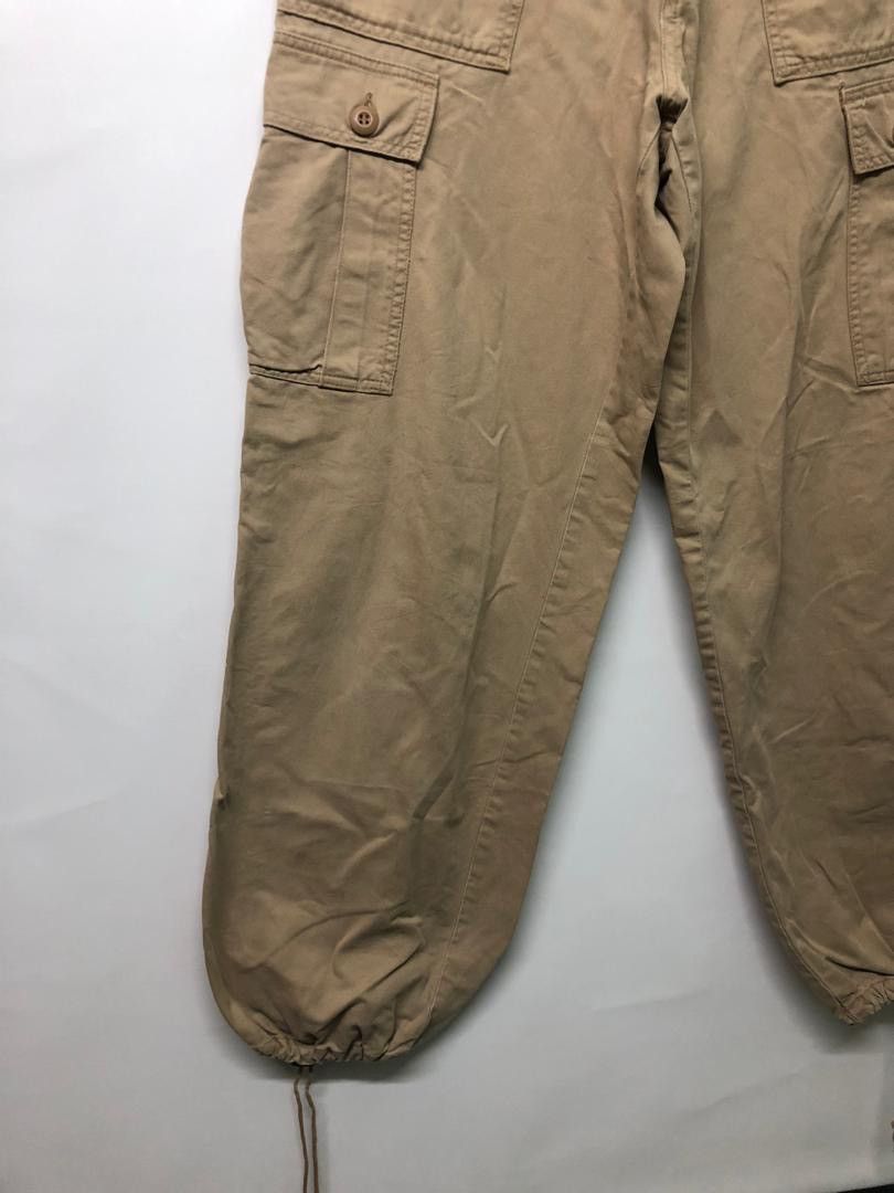 Schott Cargo pants Scott millitry style drawstaring Size US 30 / EU 46 - 4 Thumbnail