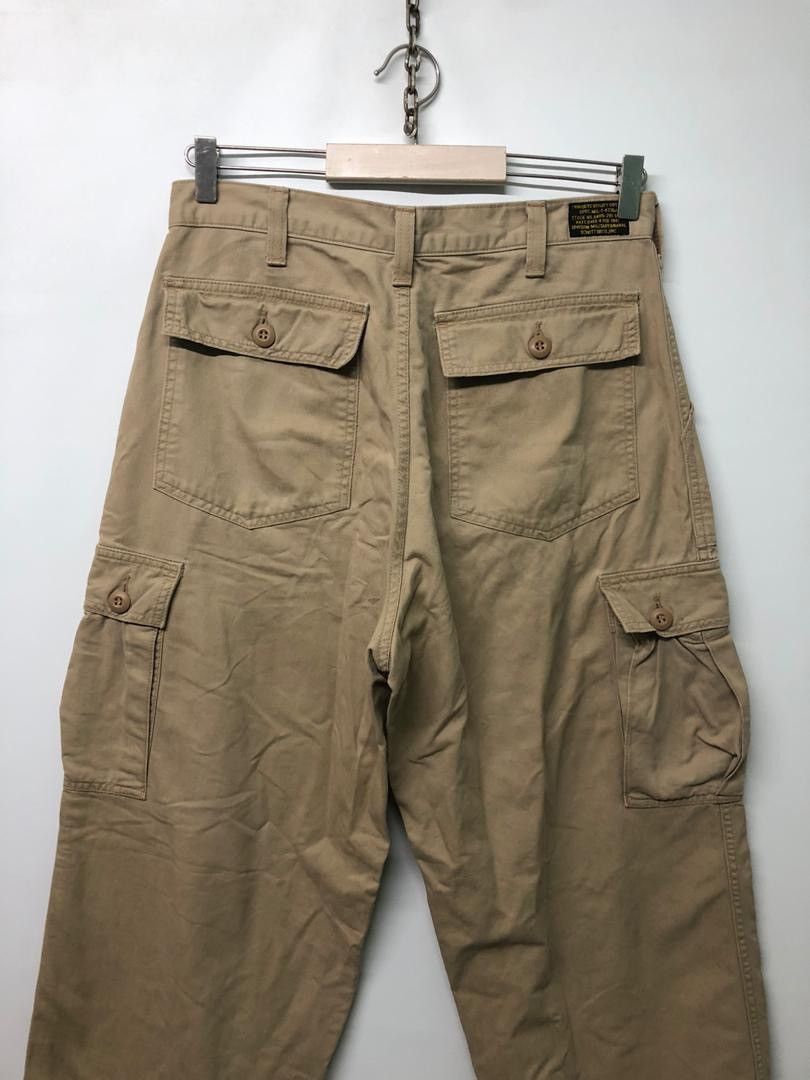 Schott Cargo pants Scott millitry style drawstaring Size US 30 / EU 46 - 7 Thumbnail