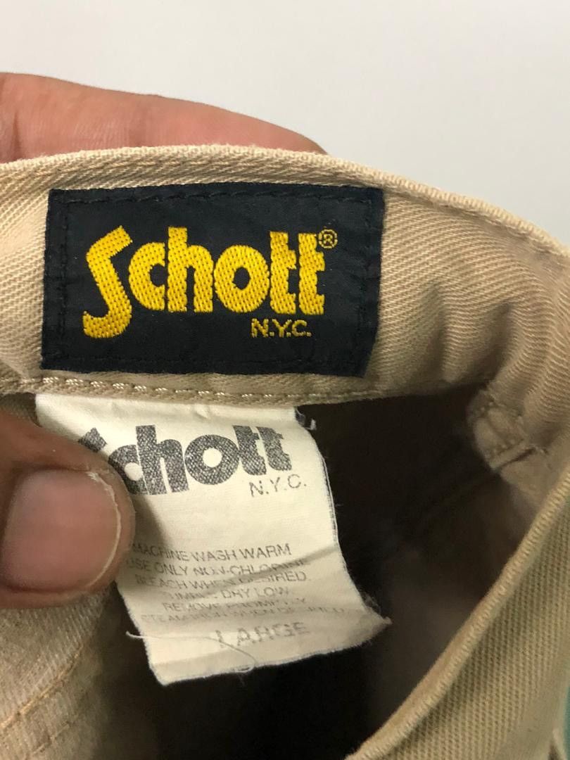 Schott Cargo pants Scott millitry style drawstaring Size US 30 / EU 46 - 11 Thumbnail