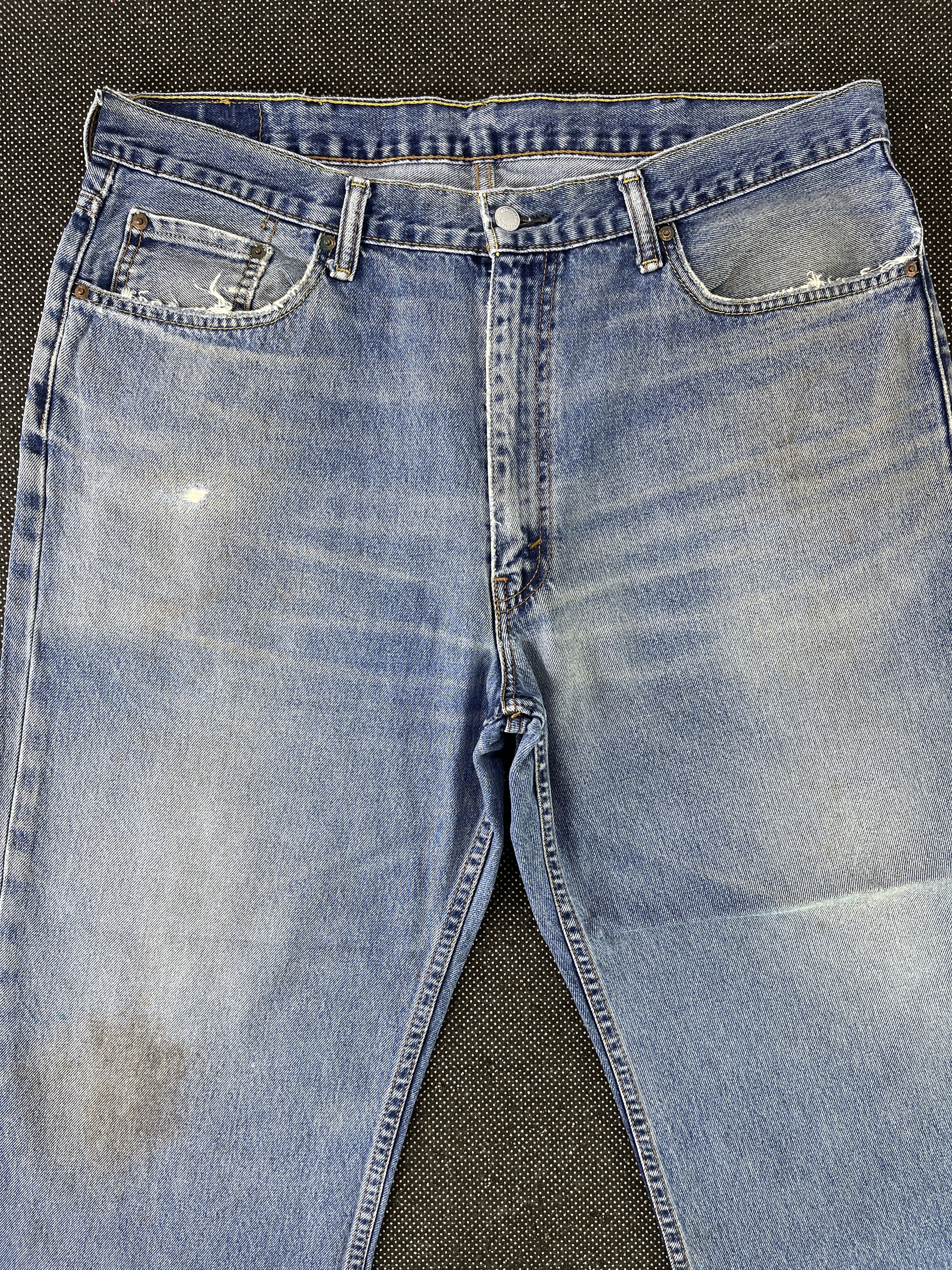 Levi's Vintage Levis 550 Stone Wash Jeans - J244 Size US 40 / EU 56 - 3 Thumbnail