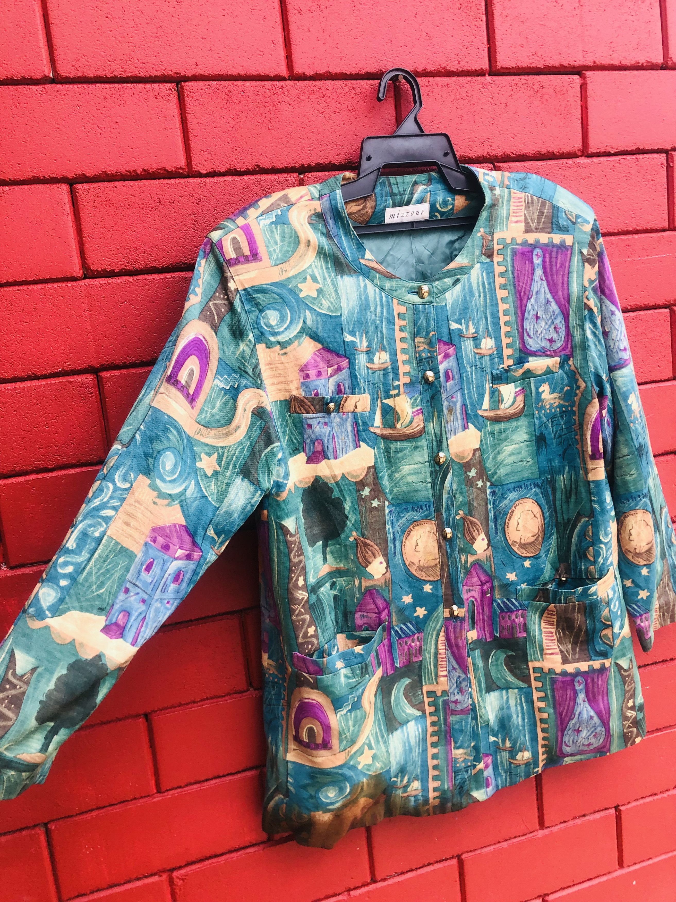 Japanese Brand × Vintage Vintage Japanese Designer Fashion Style Jacket Size US L / EU 52-54 / 3 - 3 Thumbnail