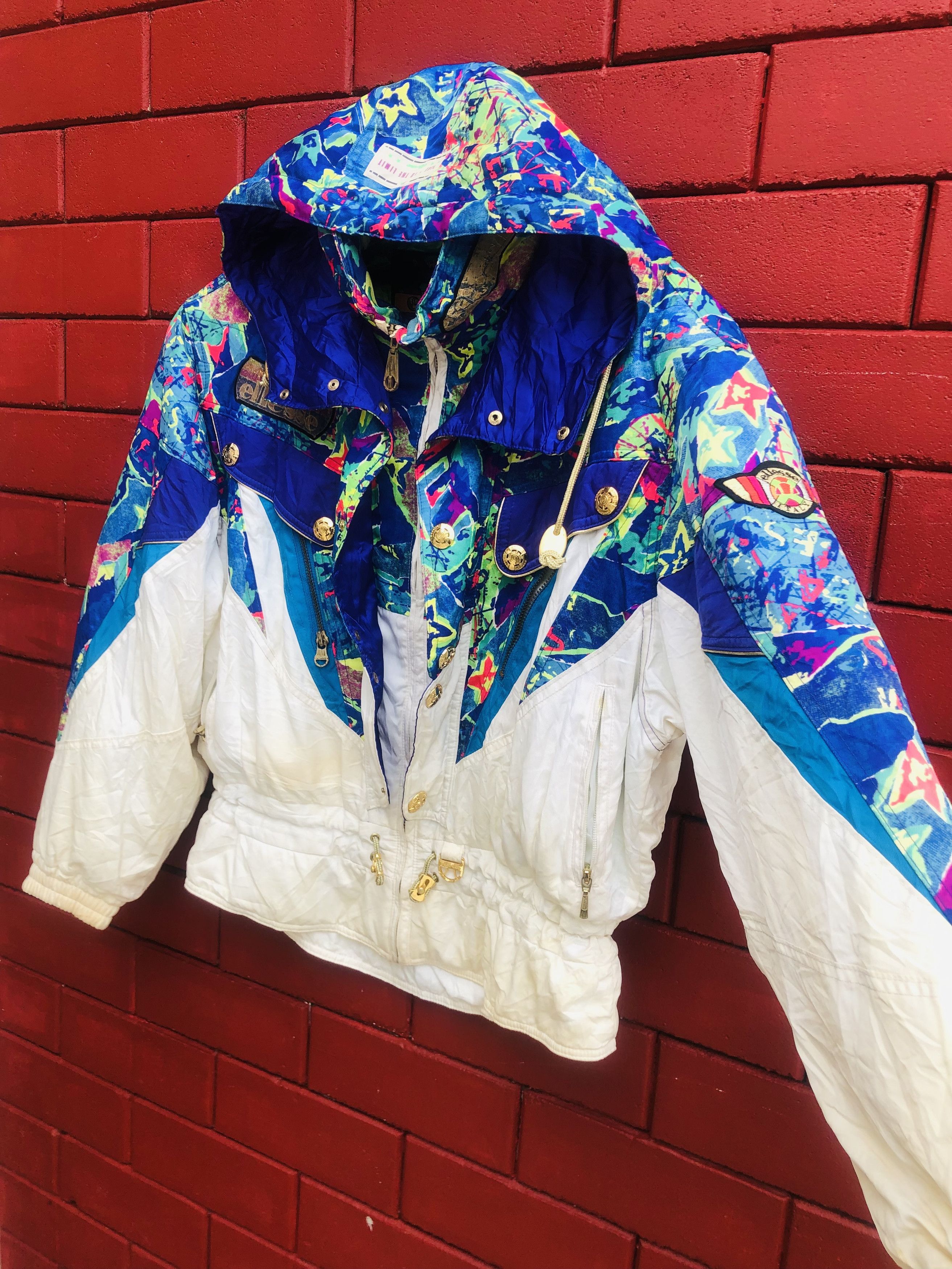 Ellesse × Vintage Vintage Ellesse Ski Japanese Designer Fashion Style Jacket Size US L / EU 52-54 / 3 - 6 Thumbnail