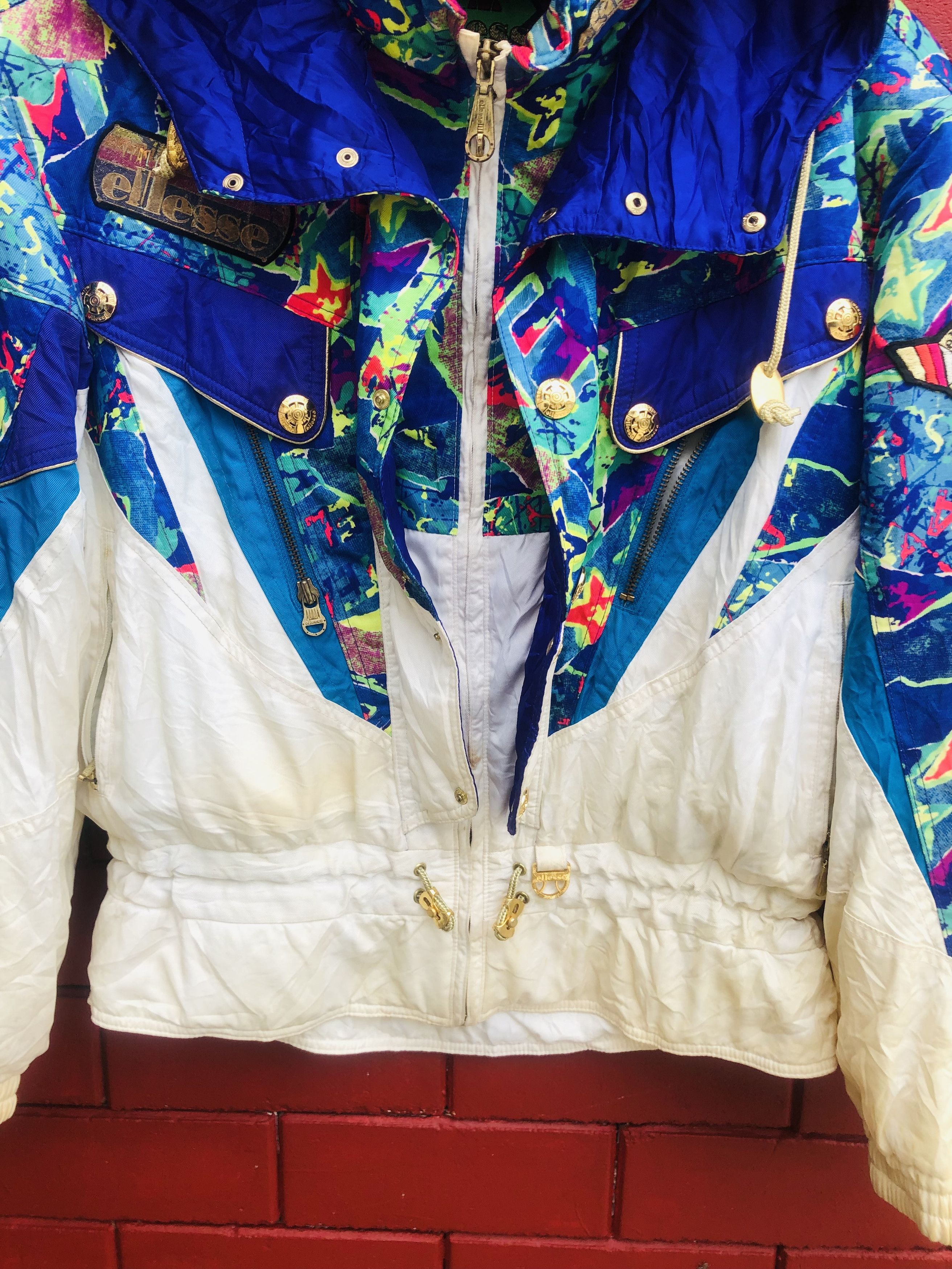 Ellesse × Vintage Vintage Ellesse Ski Japanese Designer Fashion Style Jacket Size US L / EU 52-54 / 3 - 4 Thumbnail