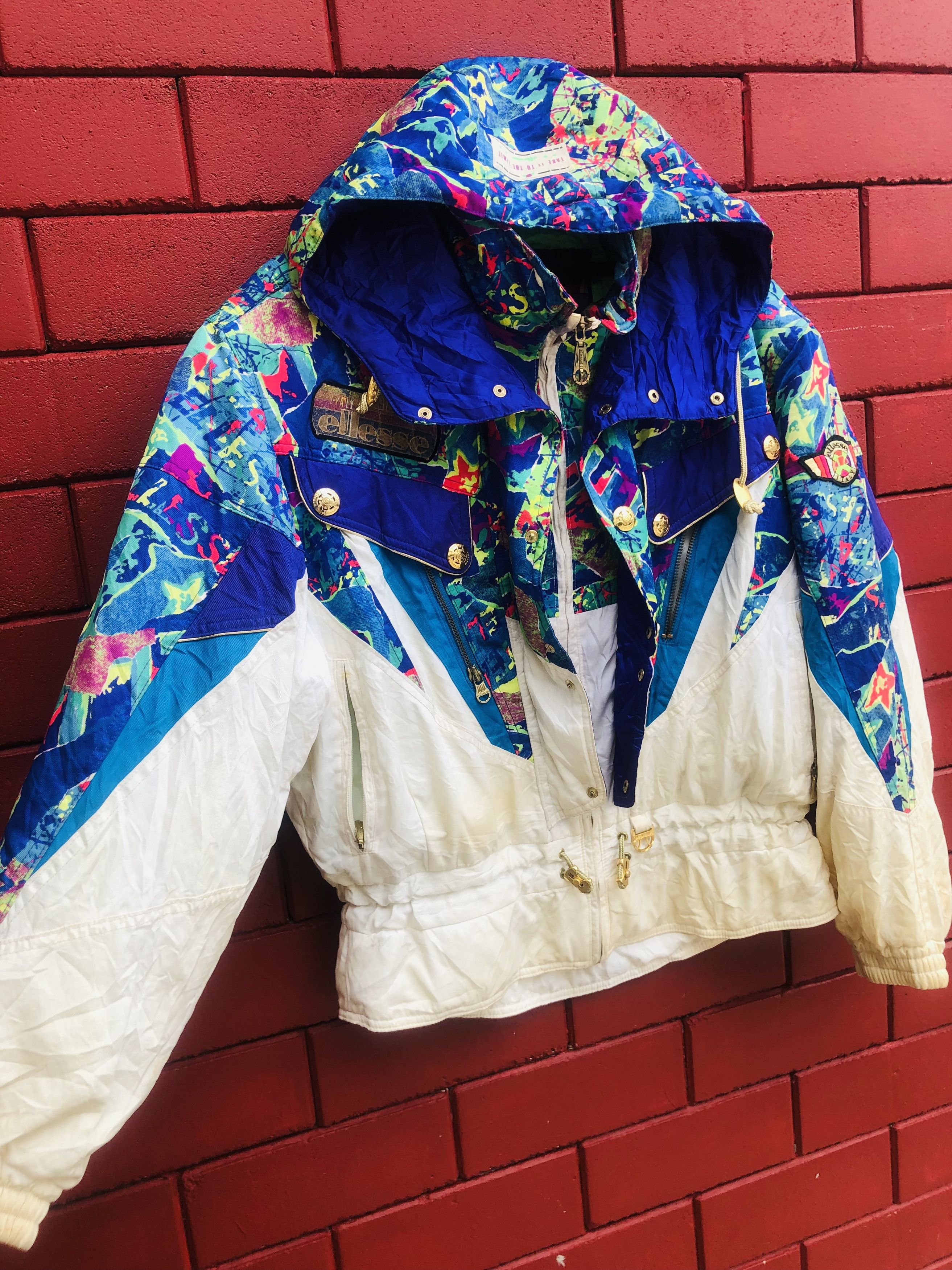 Ellesse × Vintage Vintage Ellesse Ski Japanese Designer Fashion Style Jacket Size US L / EU 52-54 / 3 - 5 Thumbnail