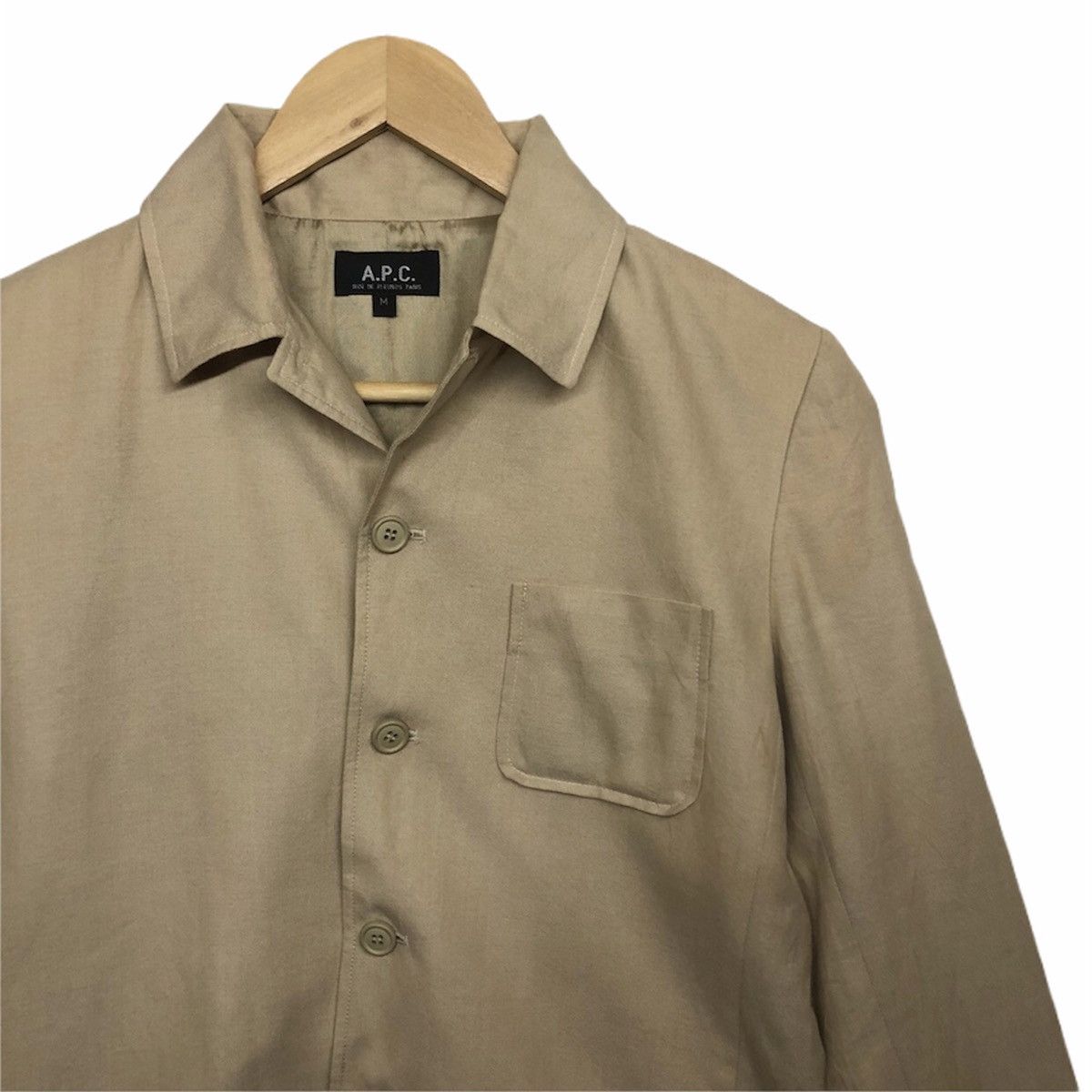 A.P.C. × Japanese Brand APC Button Blazers Coats Jacket Size M / US 6-8 / IT 42-44 - 2 Thumbnail