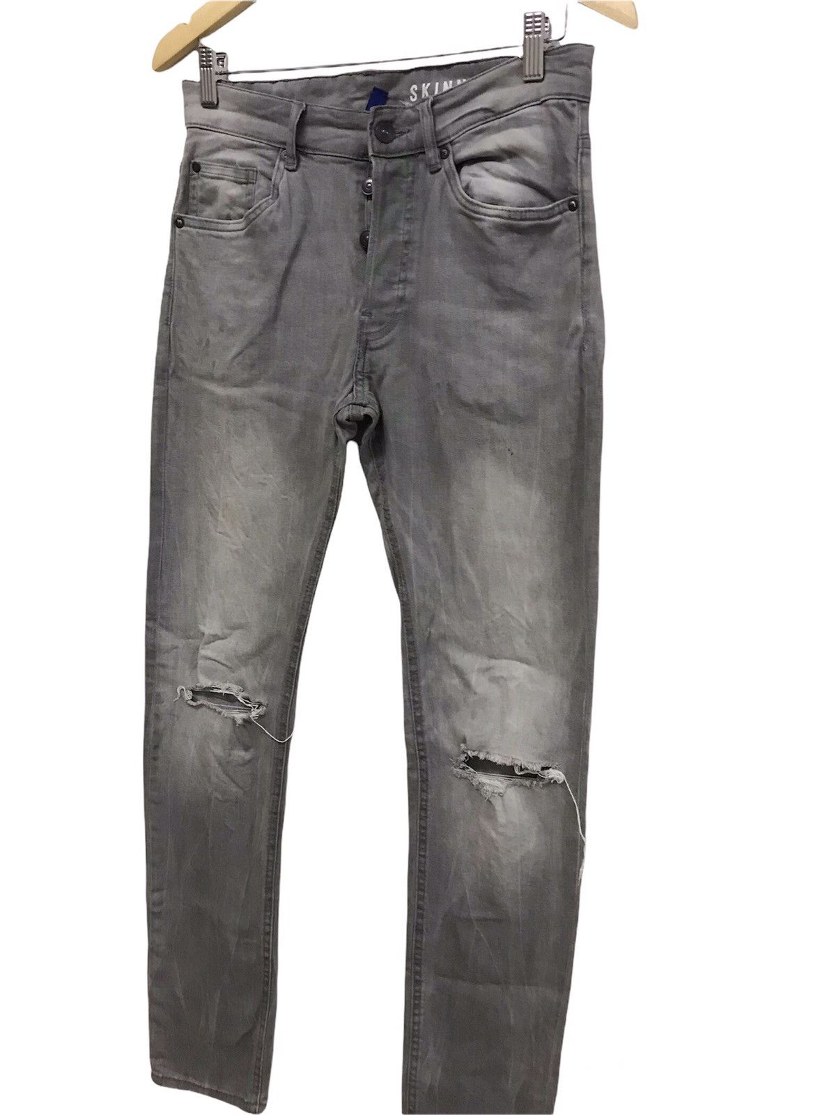 H&M Nice❗️H&M Distressed Skiny Jeans Size US 31 - 4 Thumbnail