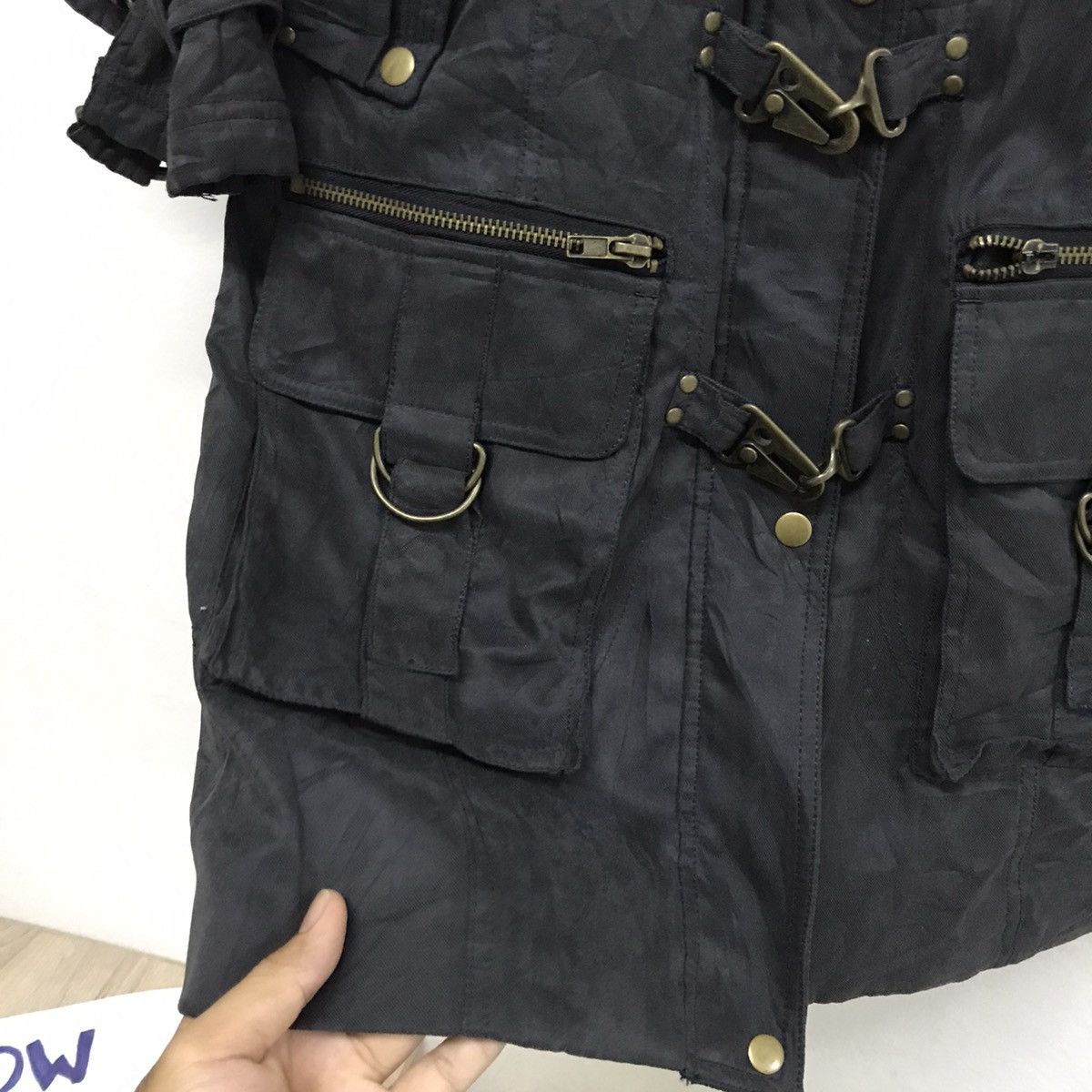 If Six Was Nine 🥷🏿Harajuku Rebels SWORDFISH Steampunk Bondage Long Jacket Size S / US 4 / IT 40 - 5 Thumbnail
