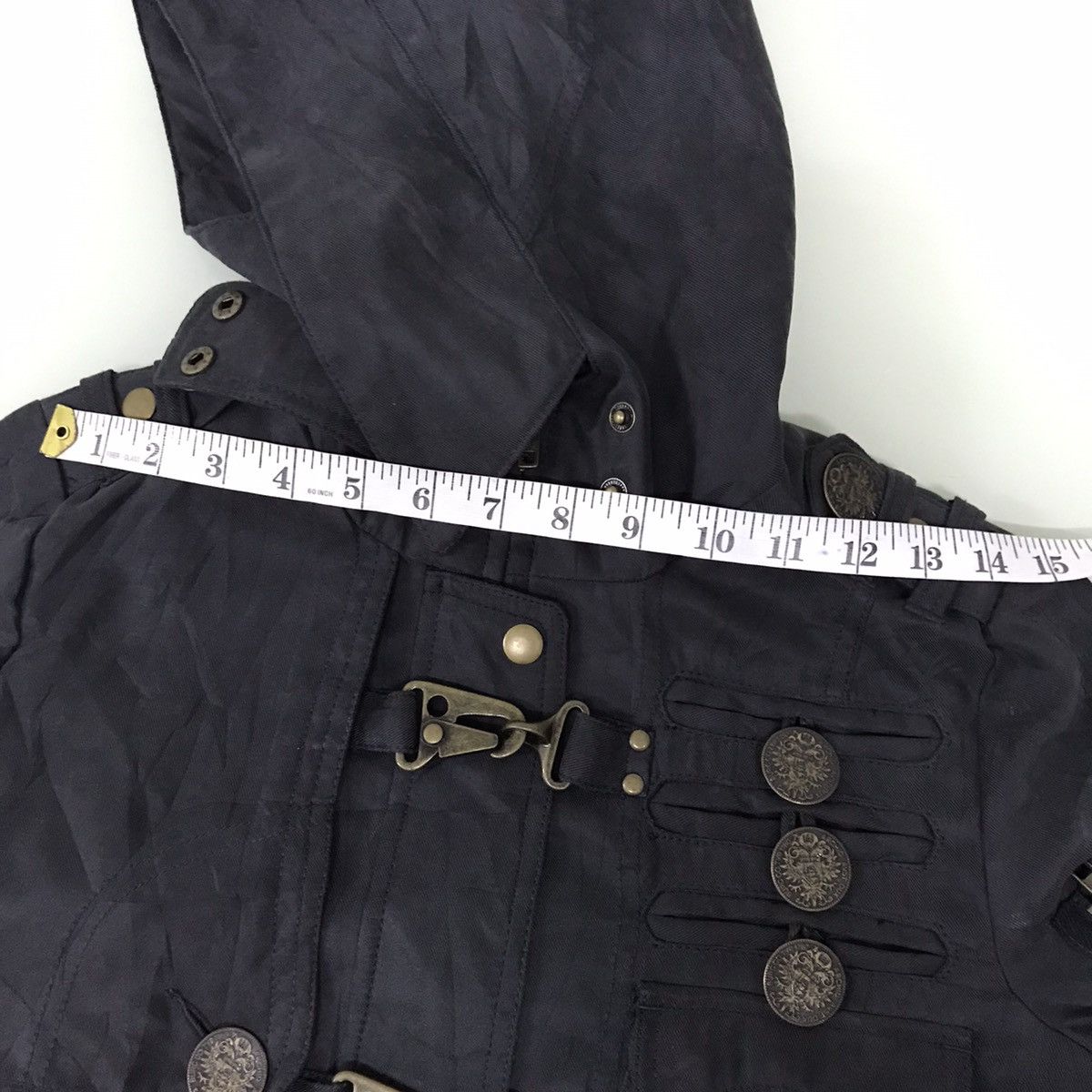 If Six Was Nine 🥷🏿Harajuku Rebels SWORDFISH Steampunk Bondage Long Jacket Size S / US 4 / IT 40 - 17 Thumbnail
