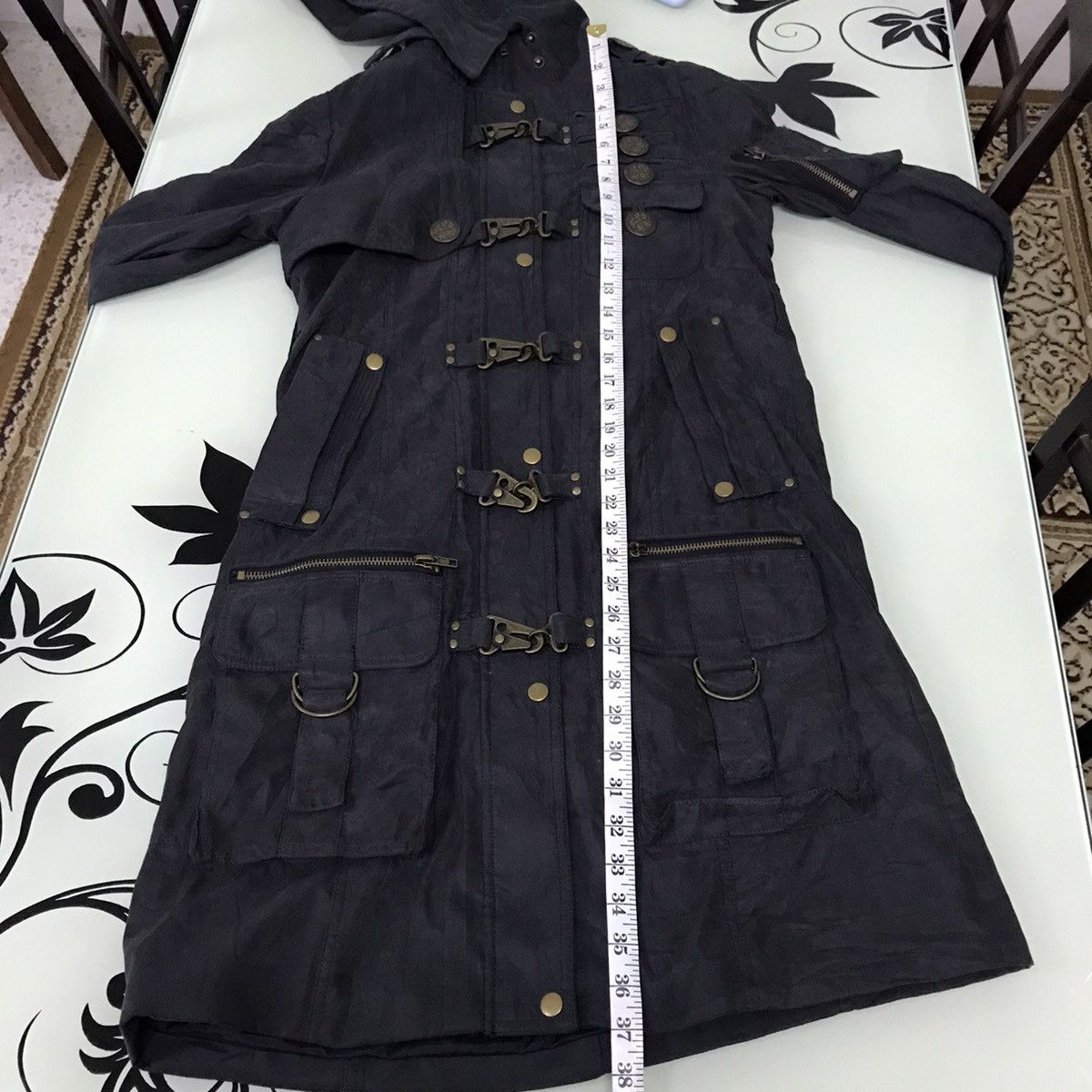 🥷🏿Harajuku Rebels SWORDFISH Steampunk Bondage Long Jacket