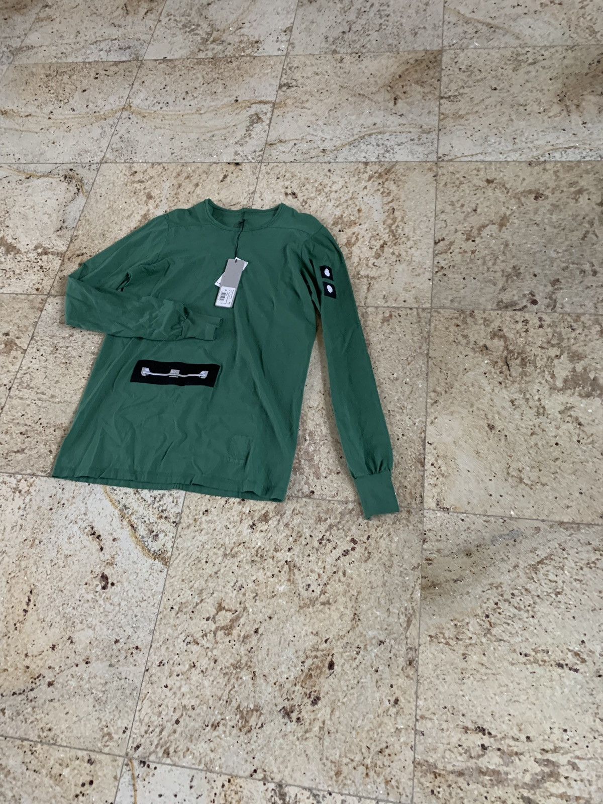 Rick Owens Drkshdw FW18 Level Tee in Institution Green Size US XS / EU 42 / 0 - 4 Thumbnail