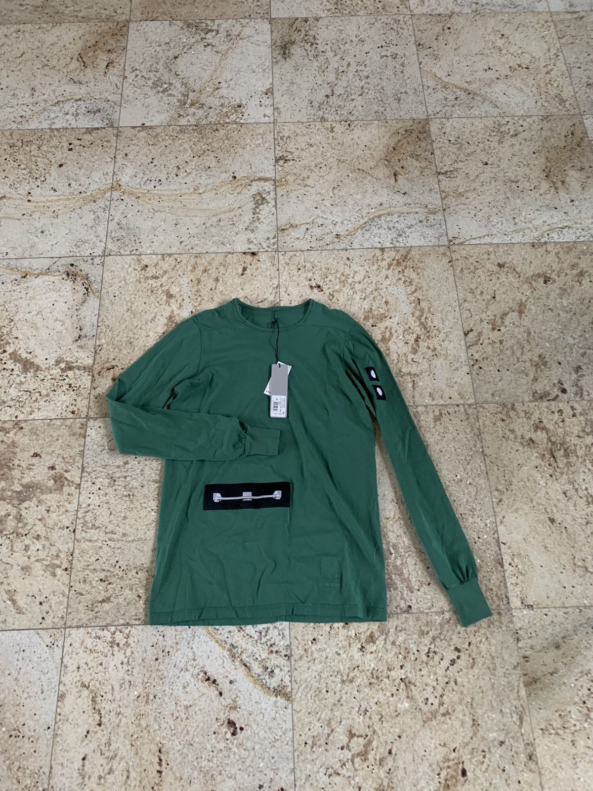 Rick Owens Drkshdw FW18 Level Tee in Institution Green Size US XS / EU 42 / 0 - 2 Thumbnail