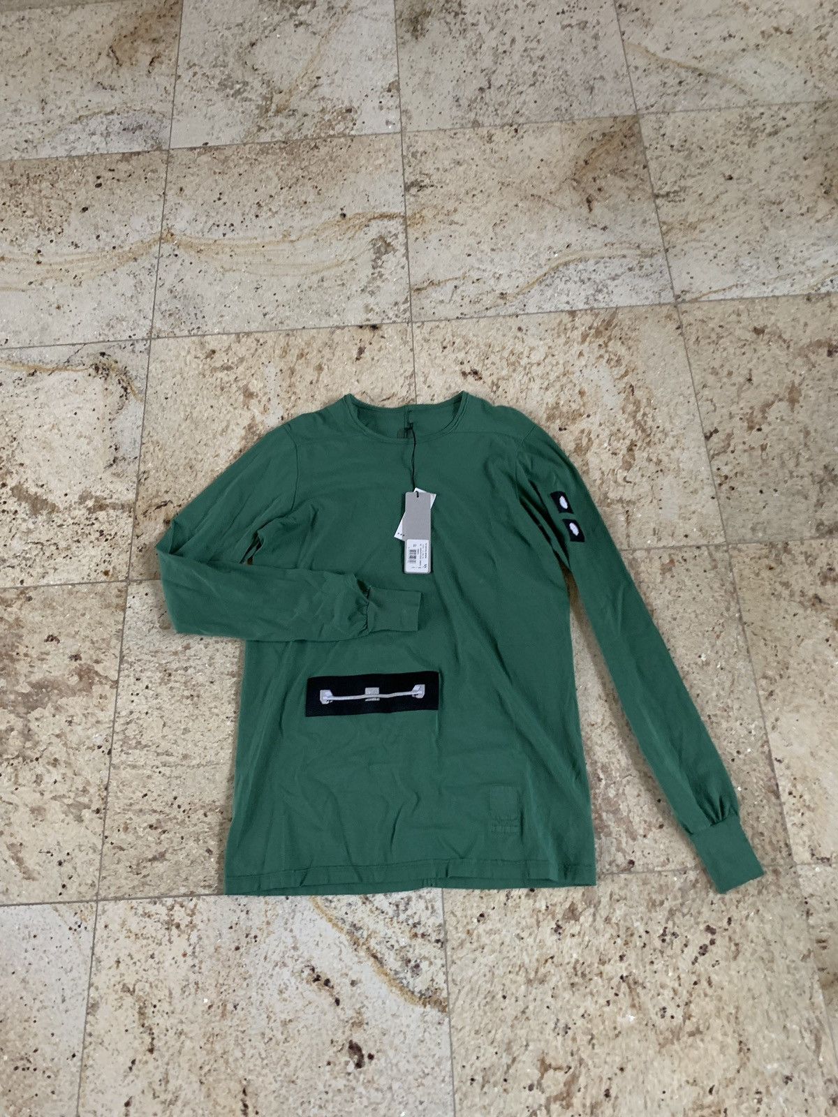 Rick Owens Drkshdw FW18 Level Tee in Institution Green Size US XS / EU 42 / 0 - 1 Thumbnail