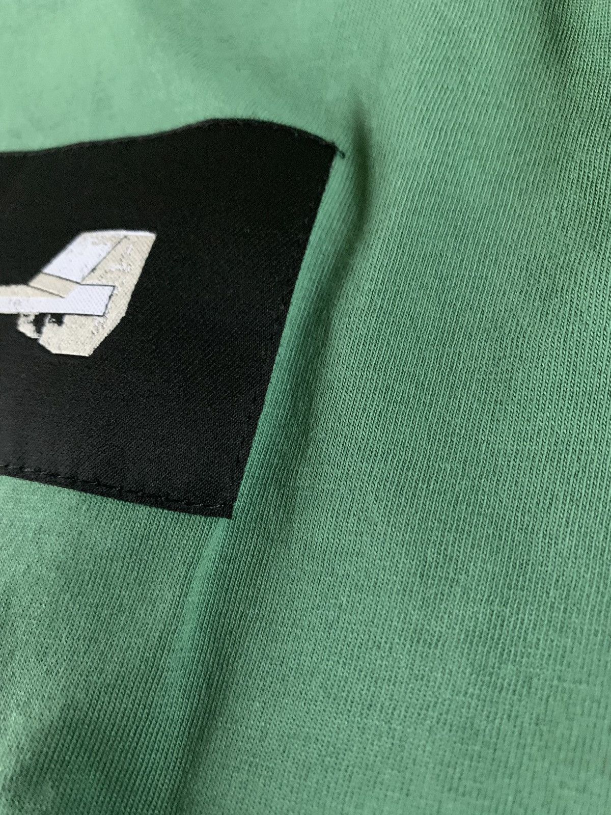 Rick Owens Drkshdw FW18 Level Tee in Institution Green Size US XS / EU 42 / 0 - 9 Thumbnail