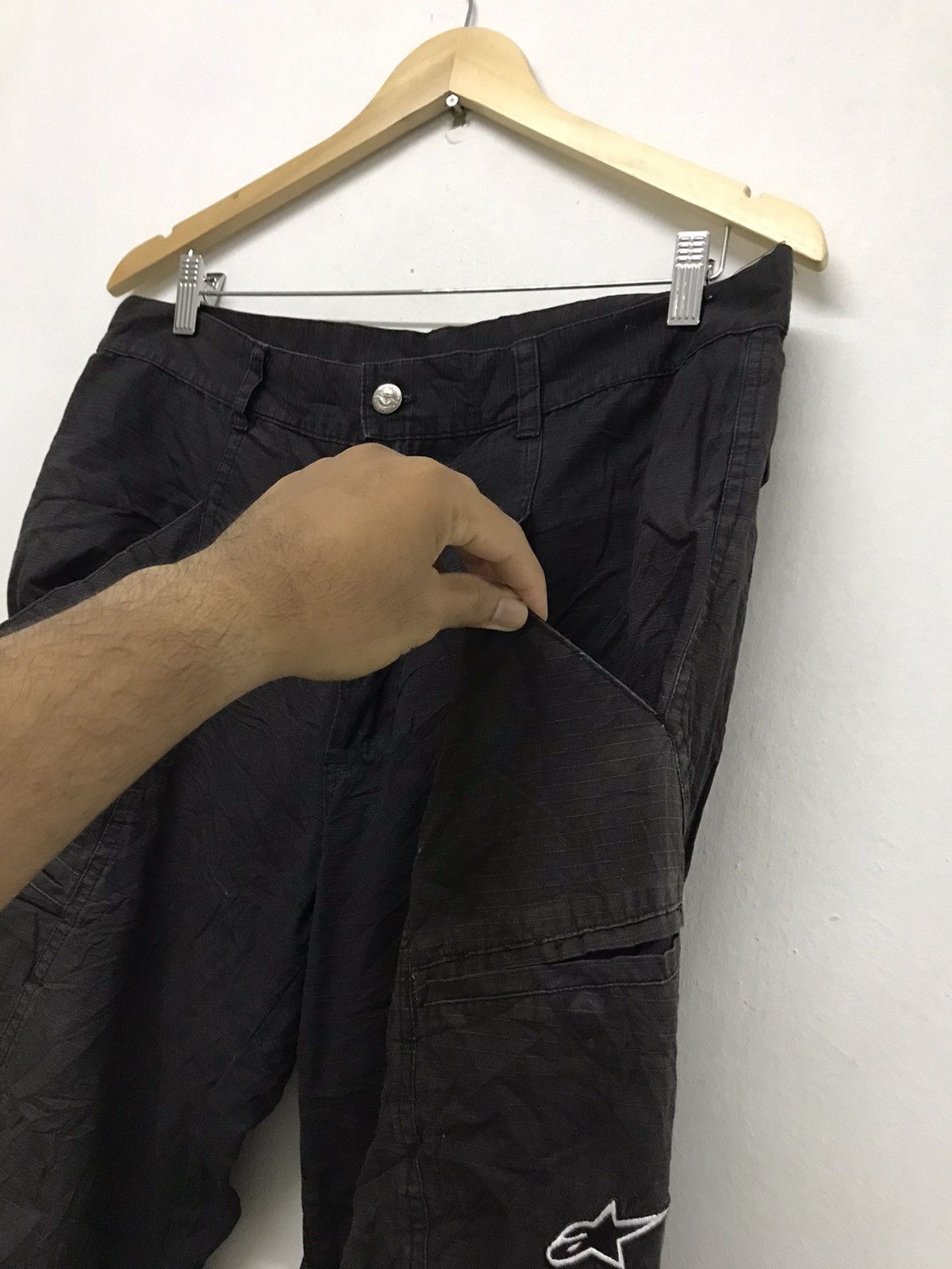 Japanese Brand Vintage Yamaha x Alpinestars Cargo Pants Size US 35 - 11 Thumbnail