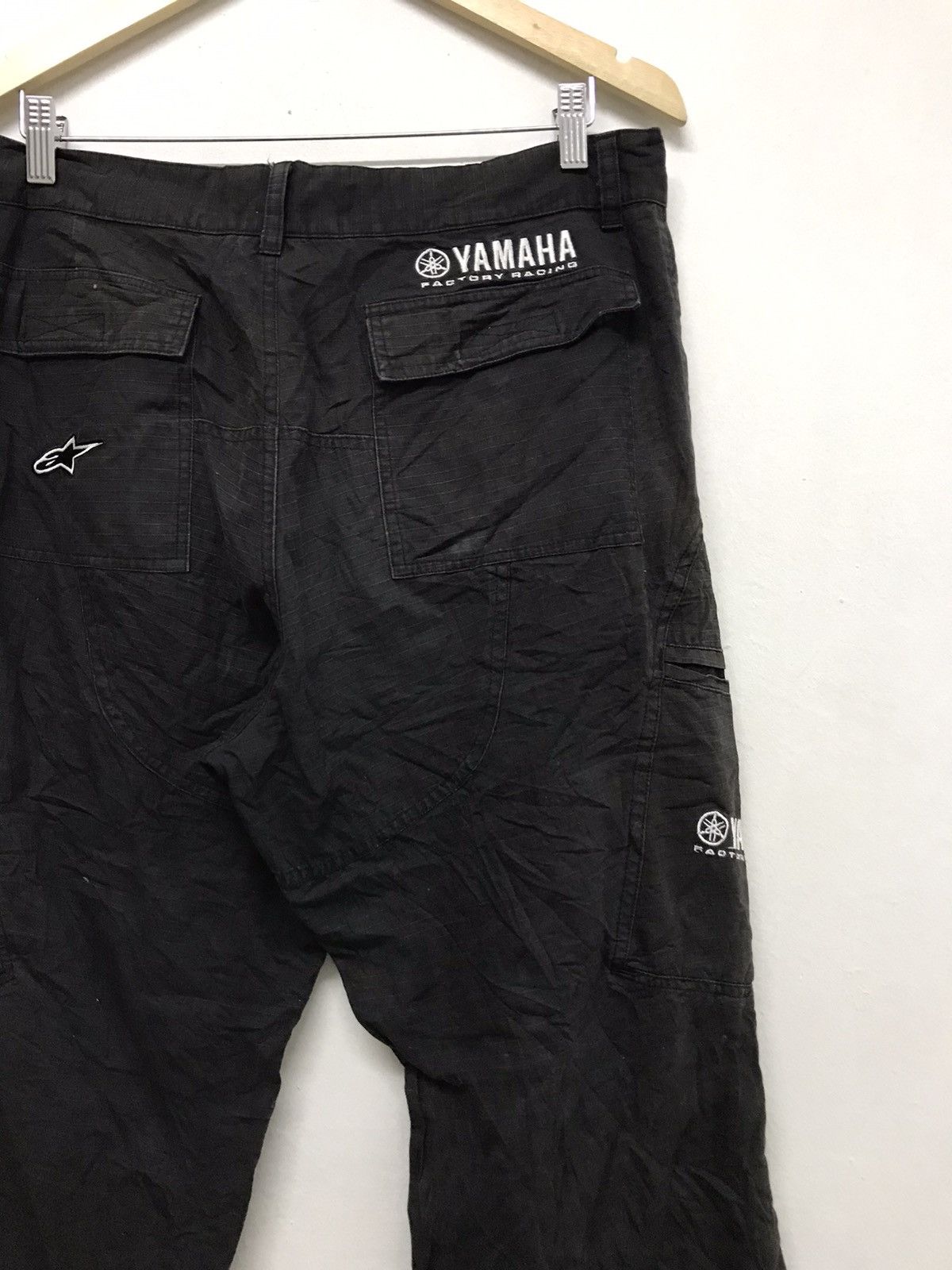 Japanese Brand Vintage Yamaha x Alpinestars Cargo Pants Size US 35 - 12 Thumbnail