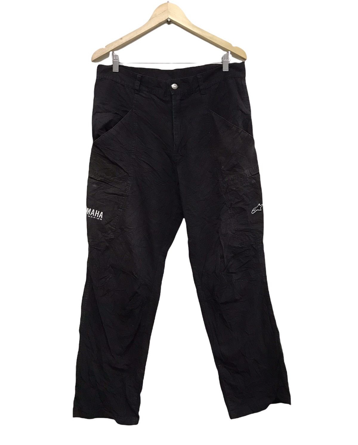Japanese Brand Vintage Yamaha x Alpinestars Cargo Pants Size US 35 - 1 Thumbnail