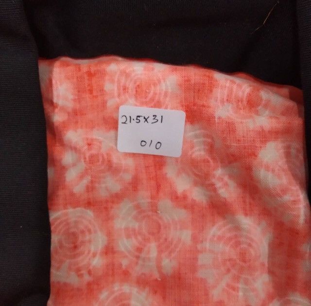 Japanese Brand Haori Kimono Orange Flower Japan Design Short Kimono Size US M / EU 48-50 / 2 - 4 Thumbnail