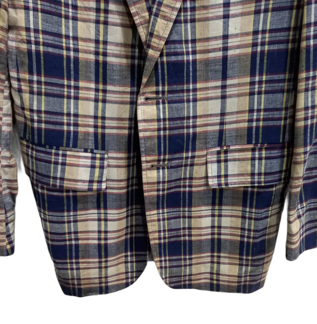 Designer × Vintage Vintage Flannel Blazers Size US S / EU 44-46 / 1 - 4 Thumbnail