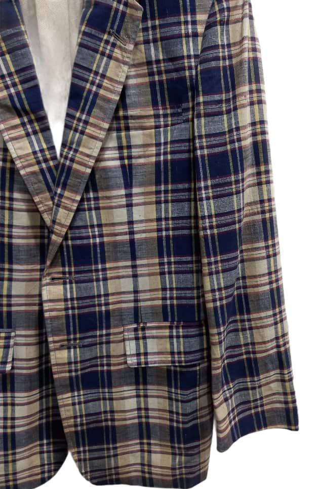 Designer × Vintage Vintage Flannel Blazers Size US S / EU 44-46 / 1 - 5 Thumbnail