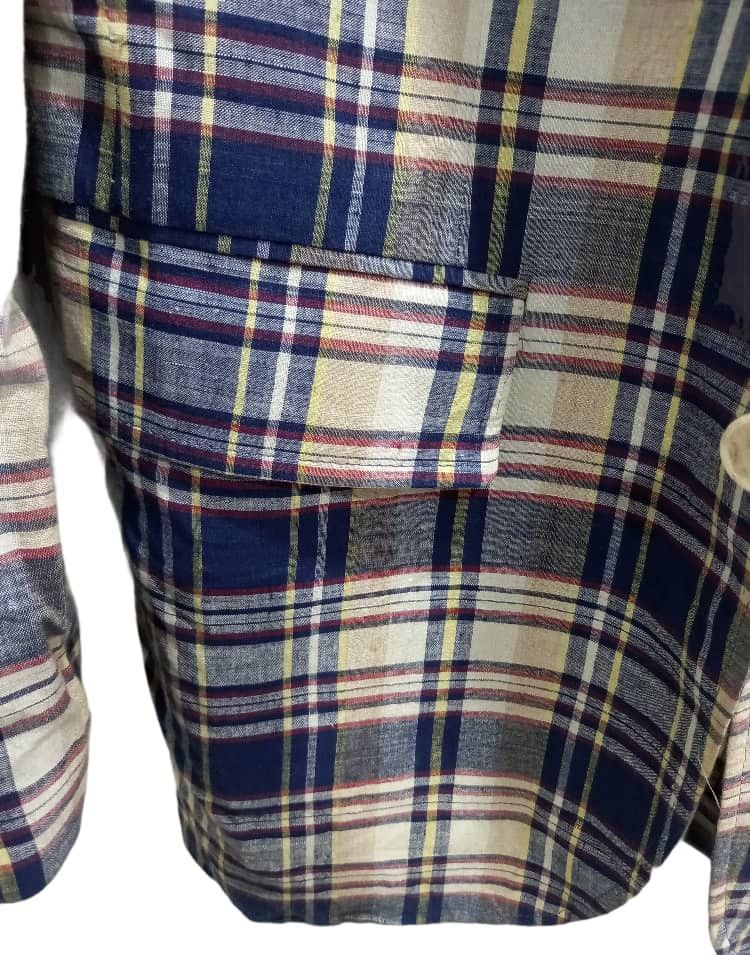Designer × Vintage Vintage Flannel Blazers Size US S / EU 44-46 / 1 - 7 Thumbnail