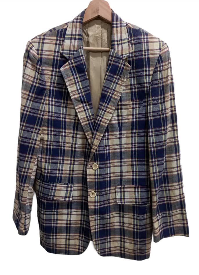 Designer × Vintage Vintage Flannel Blazers Size US S / EU 44-46 / 1 - 2 Thumbnail