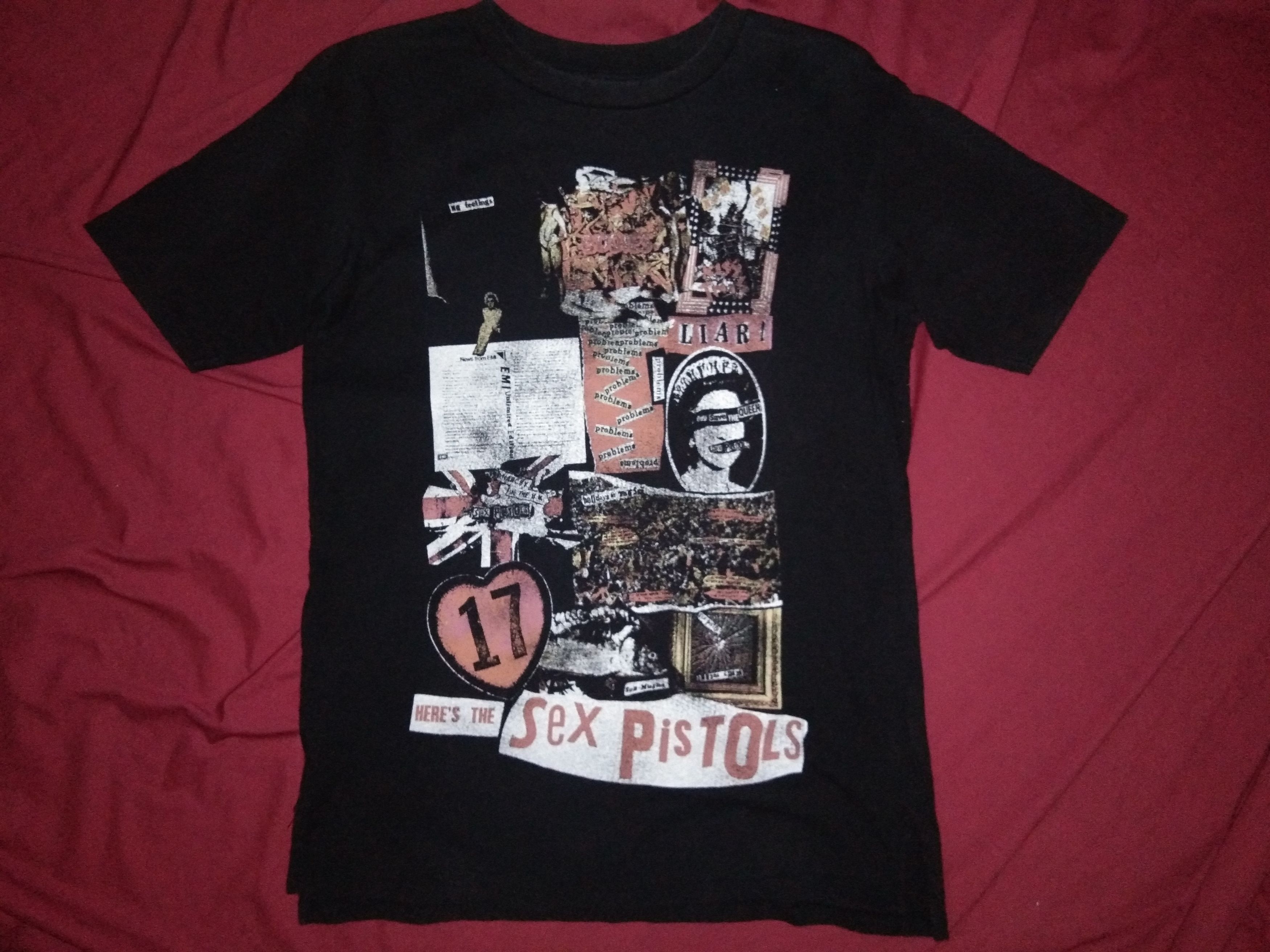Band Tees Sex Pistols tshirt 💣💥 punk rock band sid vicious Size US M / EU 48-50 / 2 - 2 Thumbnail