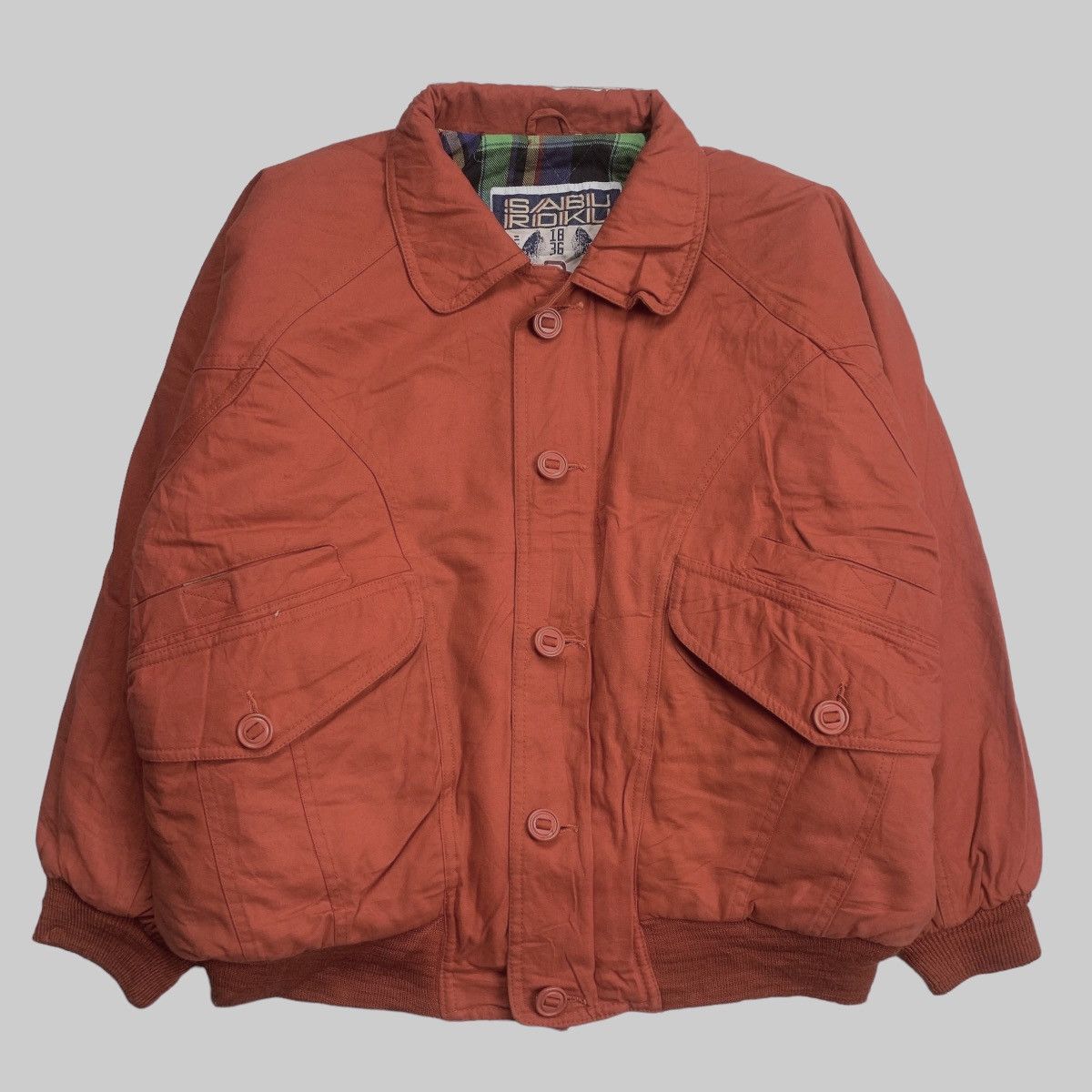 Japanese Brand Vintage y2k japanese brand saburoku bomber flight jacket Size US M / EU 48-50 / 2 - 1 Thumbnail