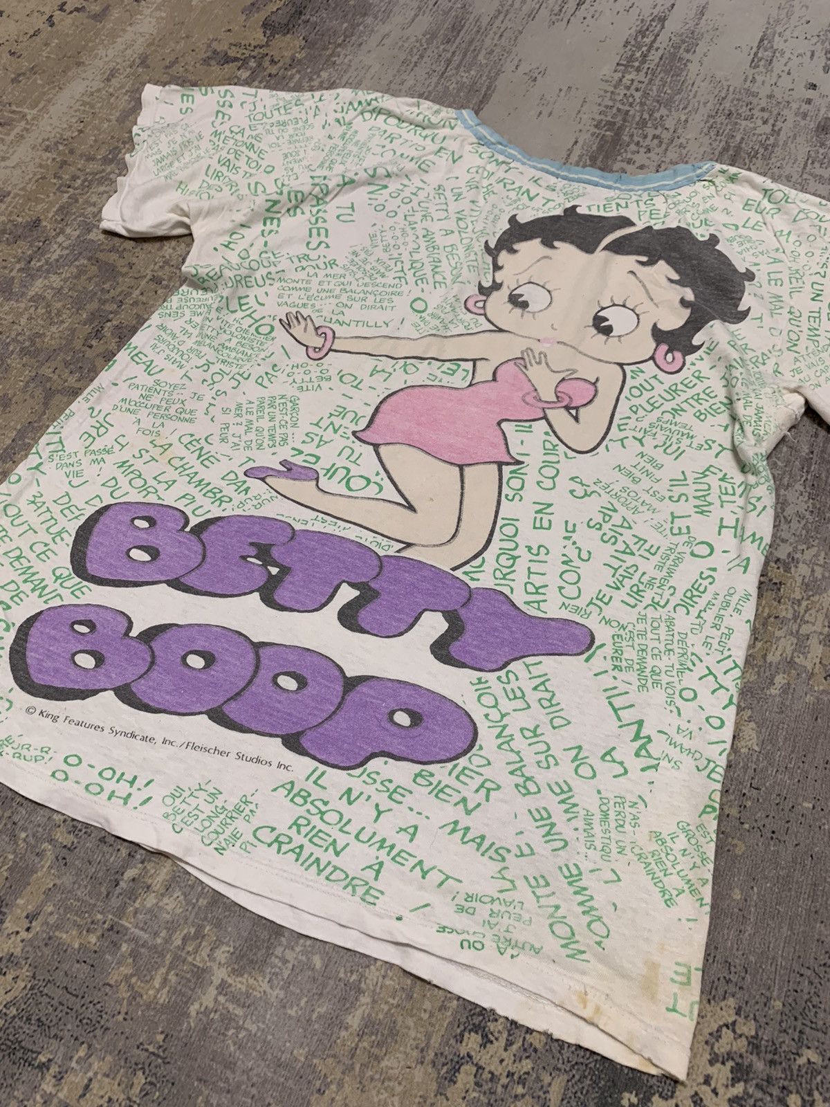 Vintage Vintage Betty Boop Rework Thrasher Overprint Shirt Size US M / EU 48-50 / 2 - 10 Thumbnail