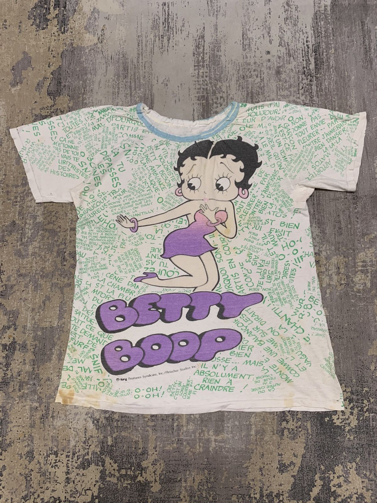 Vintage Vintage Betty Boop Rework Thrasher Overprint Shirt Size US M / EU 48-50 / 2 - 1 Thumbnail
