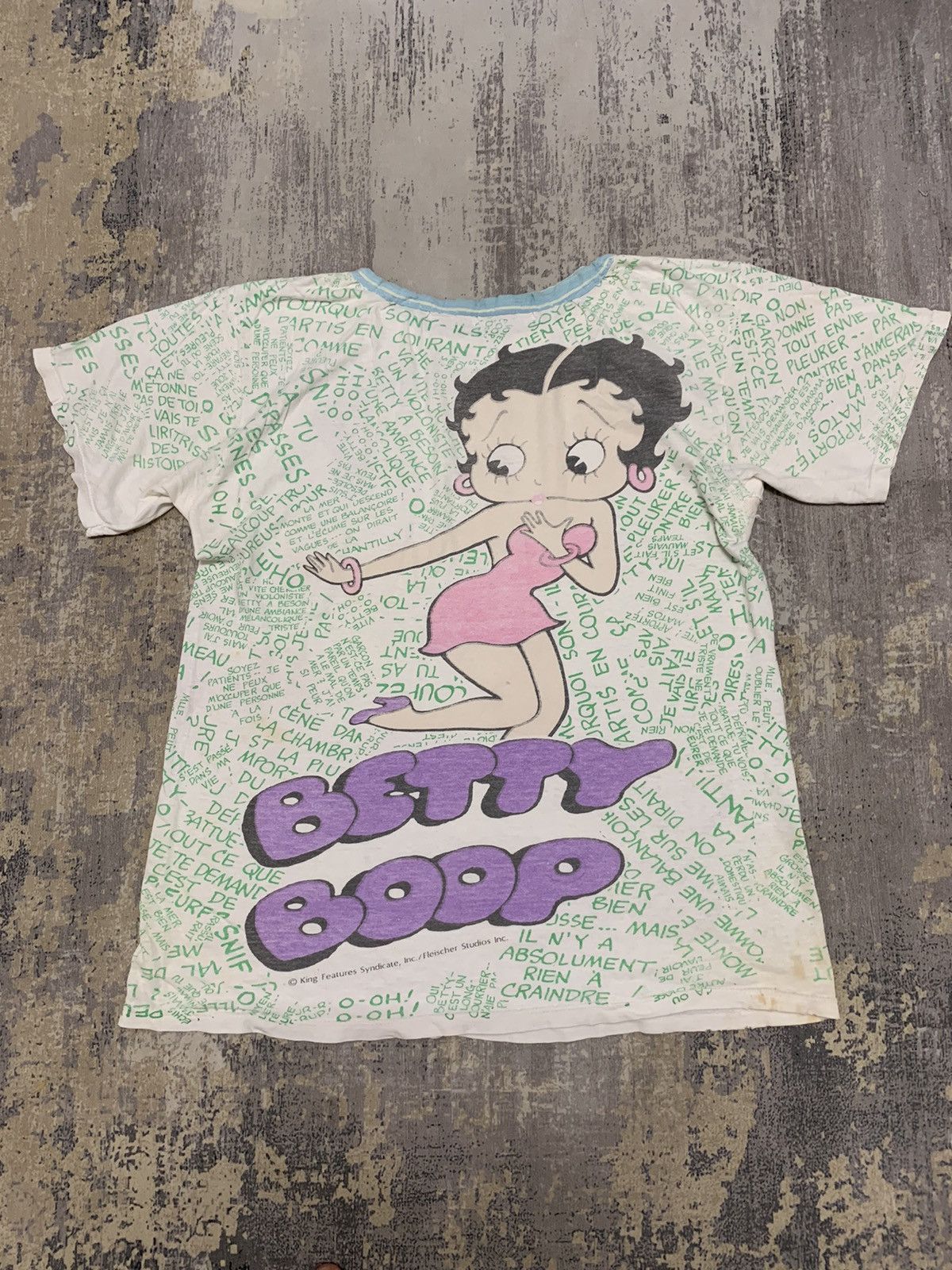 Vintage Vintage Betty Boop Rework Thrasher Overprint Shirt Size US M / EU 48-50 / 2 - 9 Thumbnail