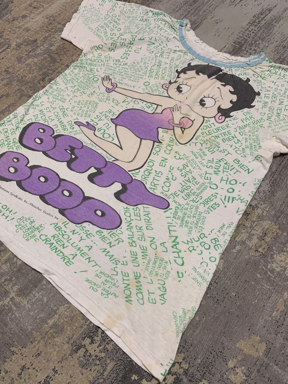 Vintage Vintage Betty Boop Rework Thrasher Overprint Shirt Size US M / EU 48-50 / 2 - 3 Thumbnail