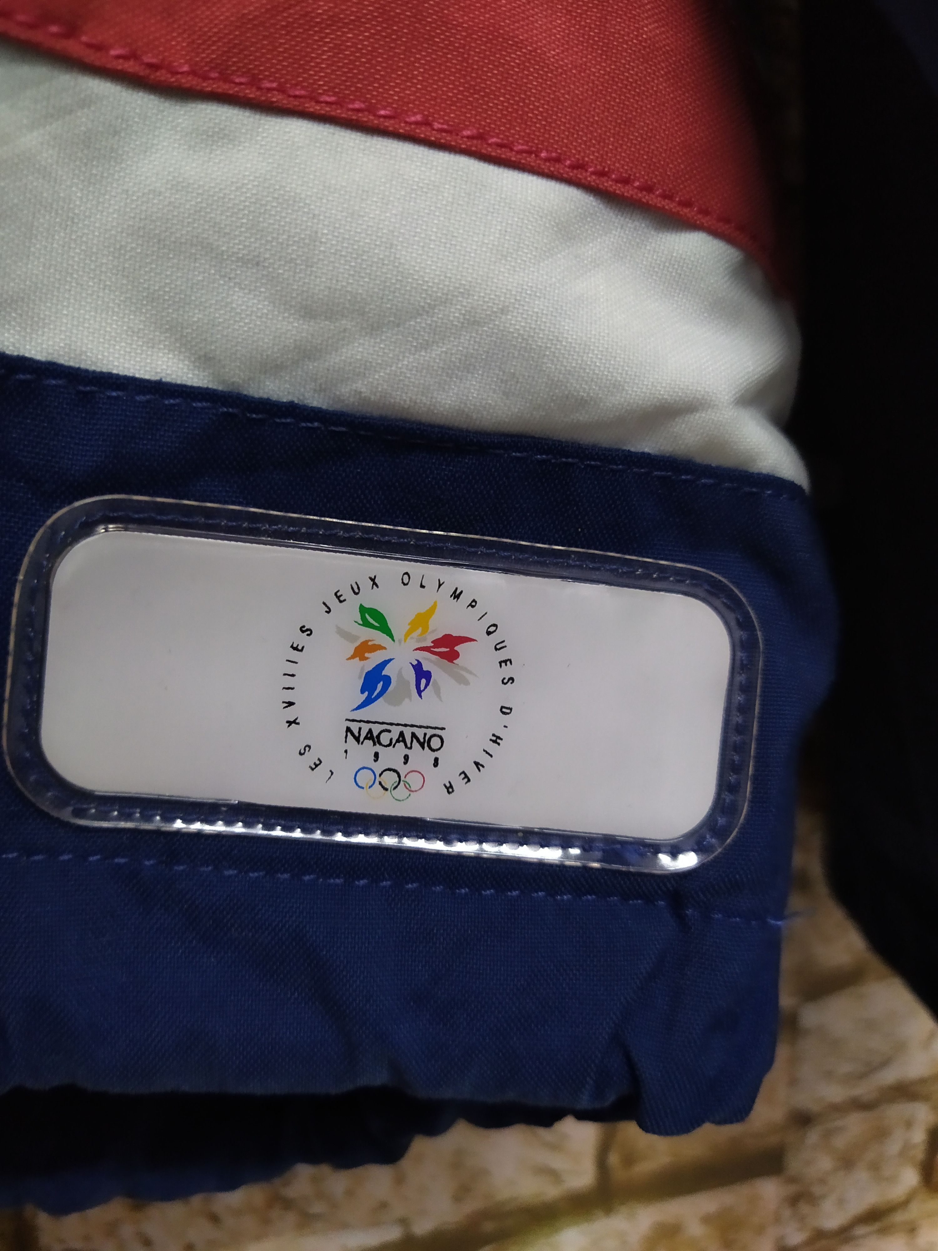 USA Olympics NAGANO 1998 OLYMPICS JACKET (B602) Size US XXL / EU 58 / 5 - 3 Thumbnail