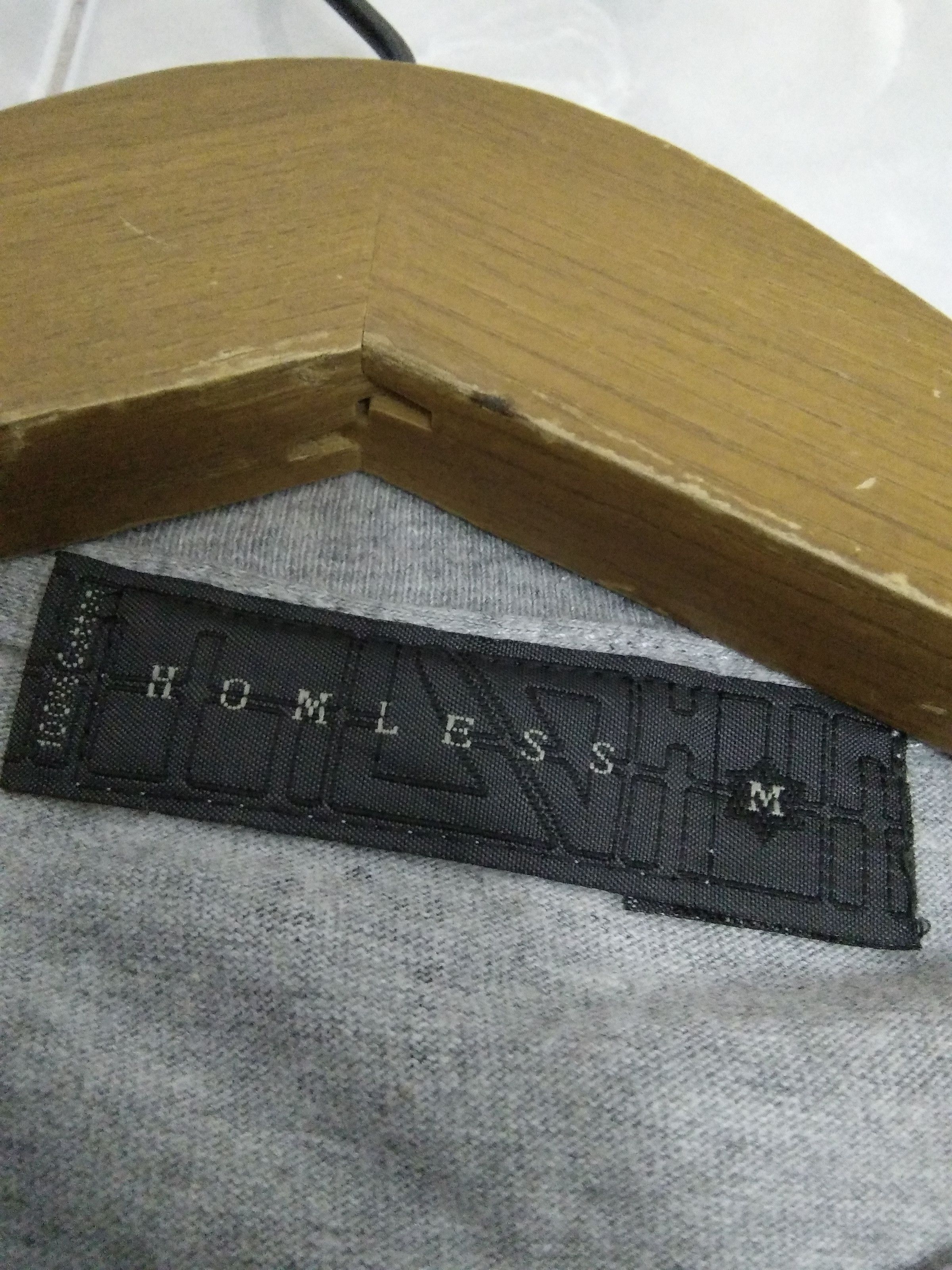Japanese Brand HOMLESS JAPAN STREETWEAR SHIRT (A287) Size US M / EU 48-50 / 2 - 4 Thumbnail