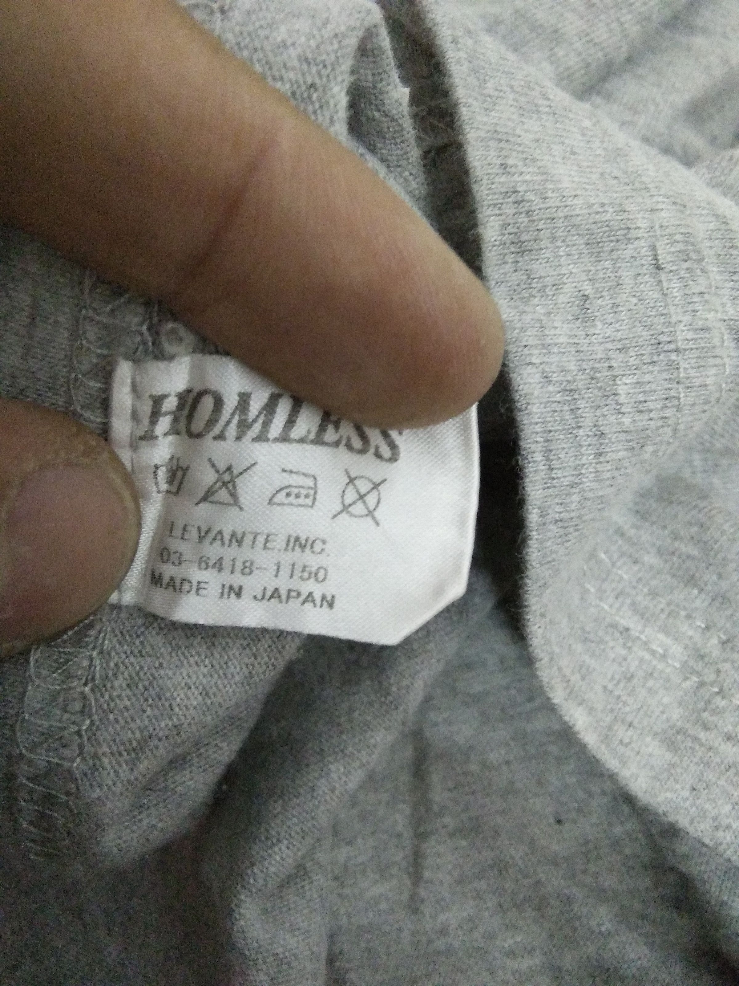 Japanese Brand HOMLESS JAPAN STREETWEAR SHIRT (A287) Size US M / EU 48-50 / 2 - 7 Thumbnail