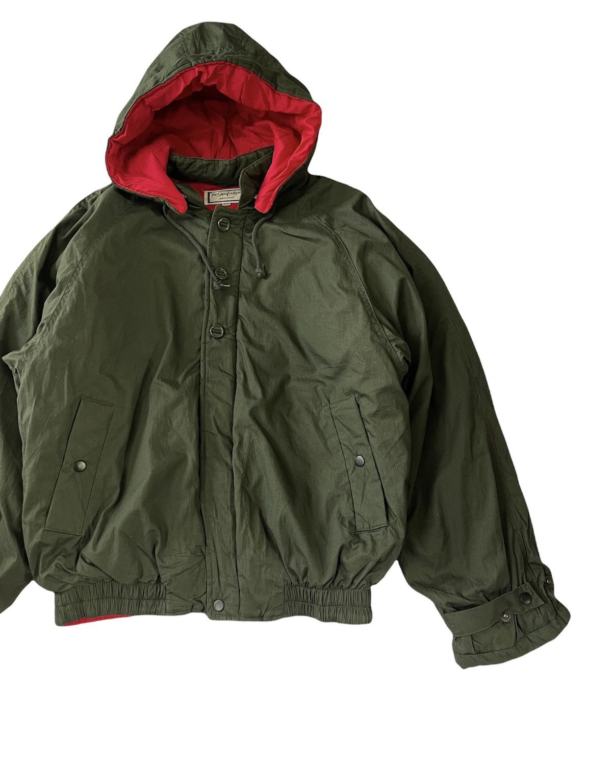 Yves Saint Laurent Vintage YSL Bomber Jacket (oversize) Size US S / EU 44-46 / 1 - 4 Thumbnail