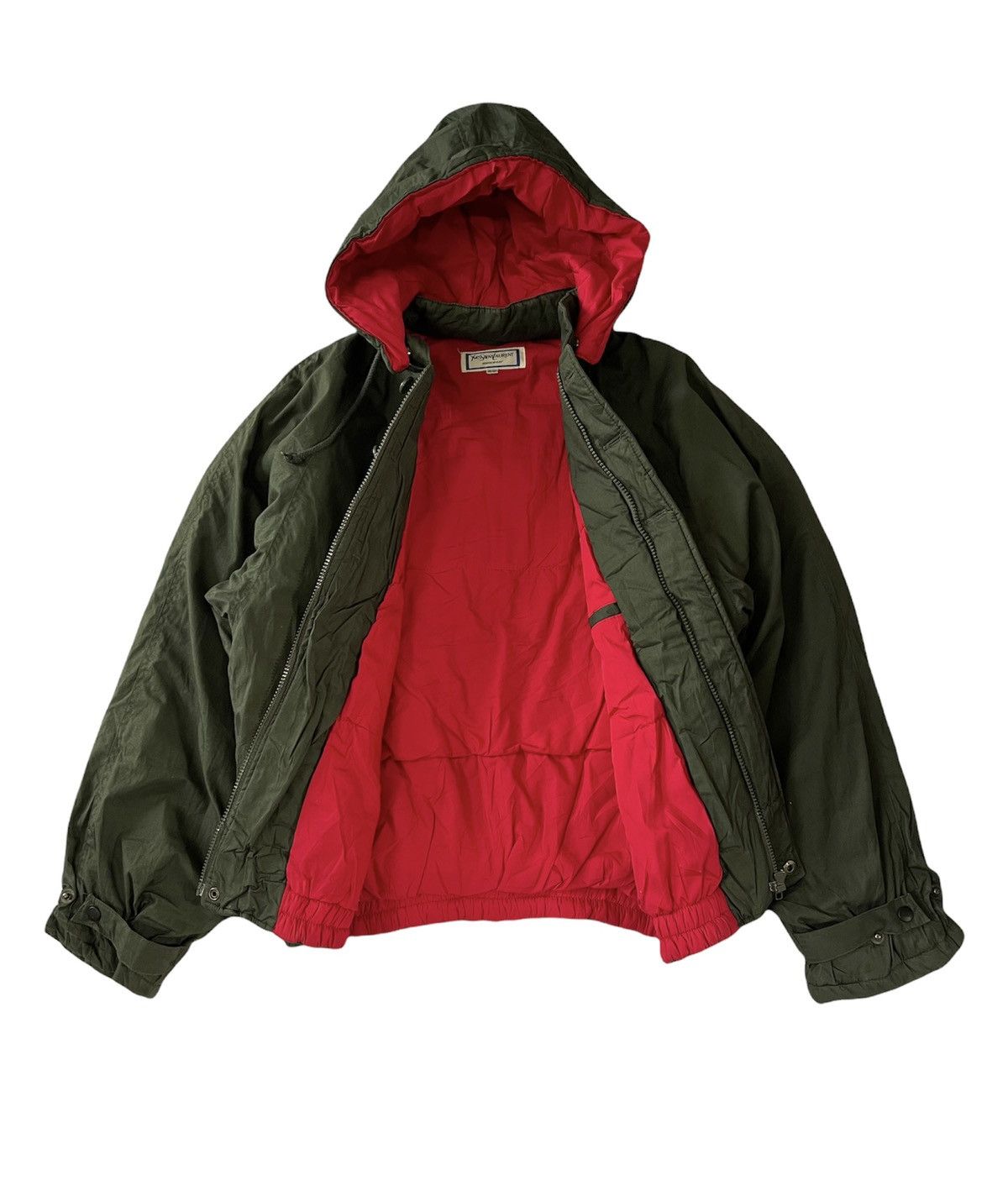 Yves Saint Laurent Vintage YSL Bomber Jacket (oversize) Size US S / EU 44-46 / 1 - 5 Thumbnail