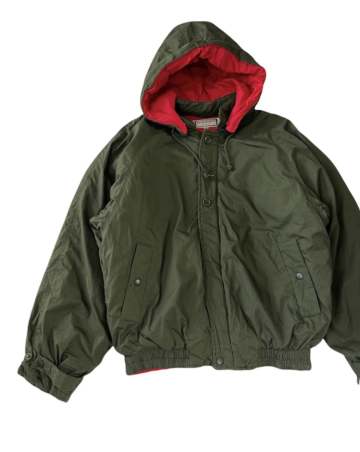 Yves Saint Laurent Vintage YSL Bomber Jacket (oversize) Size US S / EU 44-46 / 1 - 3 Thumbnail
