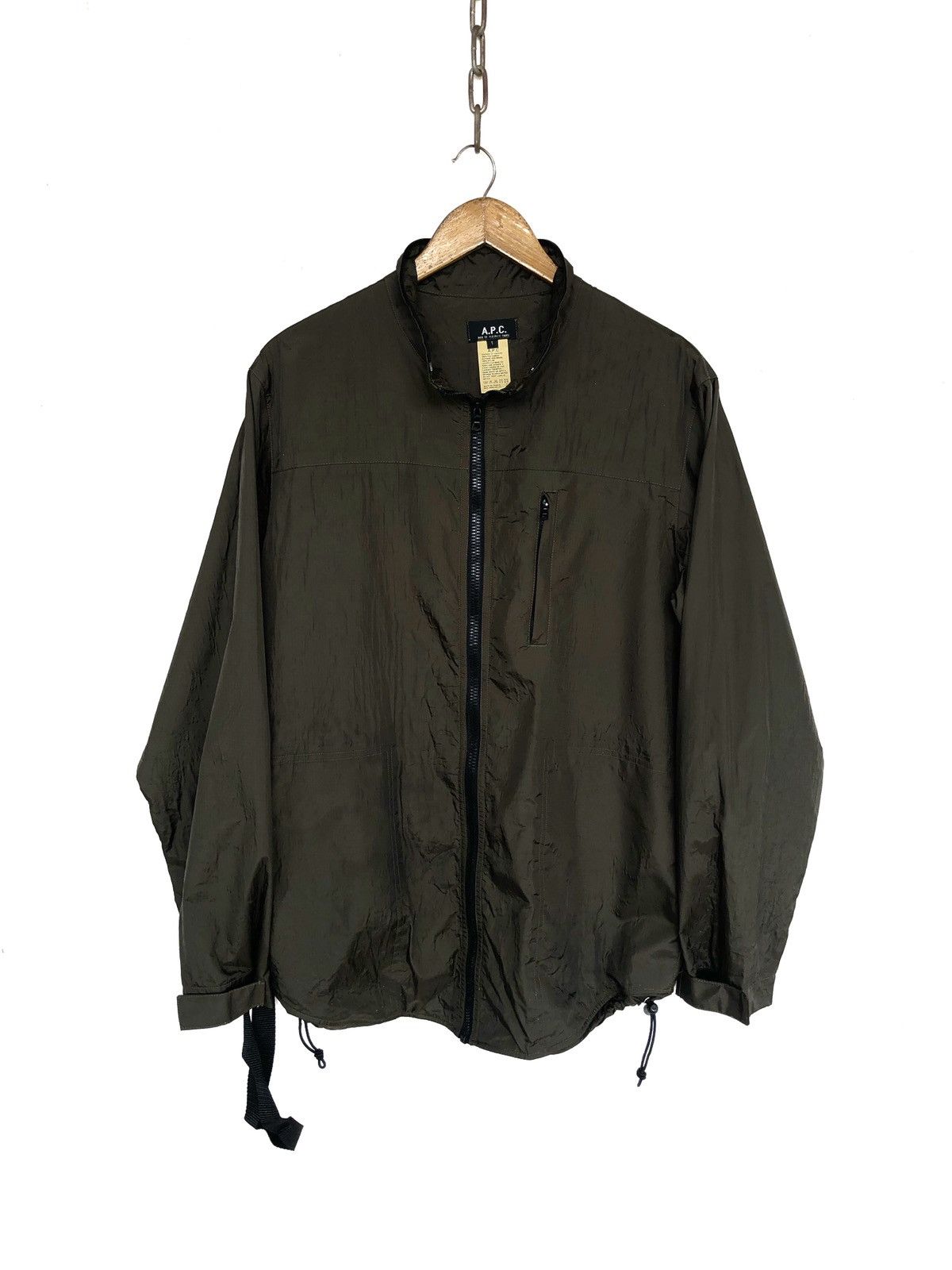 A.P.C. GRAIL🔥OG APC 🇫🇷 Bondage Tactical Zipper Parka | Grailed