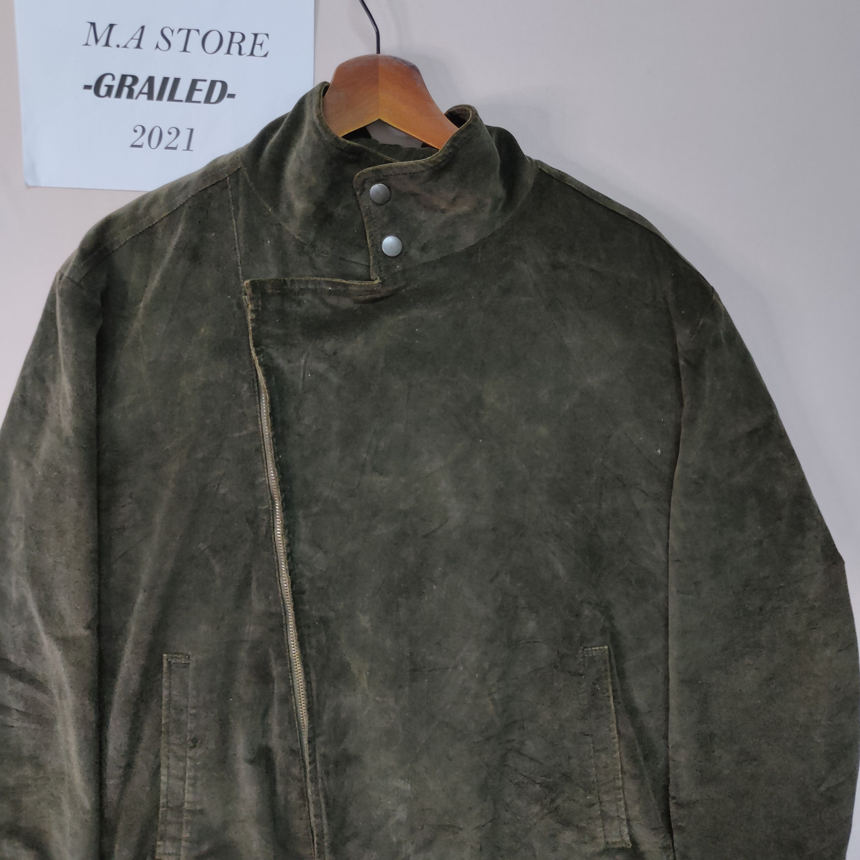 Stephan Schneider VINTAGE STEPHAN SCHNEIDER Faded ZIPPER UPS JACKET Size US M / EU 48-50 / 2 - 9 Thumbnail