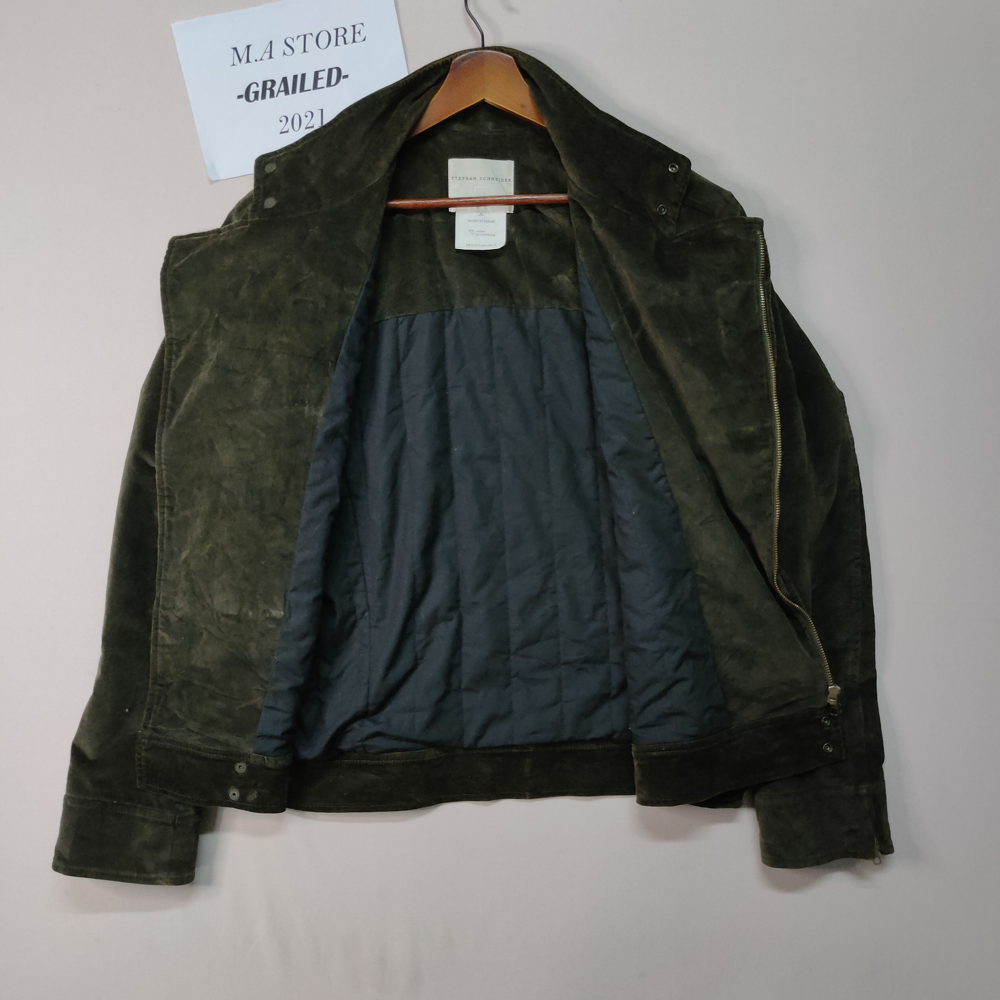 Stephan Schneider VINTAGE STEPHAN SCHNEIDER Faded ZIPPER UPS JACKET Size US M / EU 48-50 / 2 - 2 Thumbnail