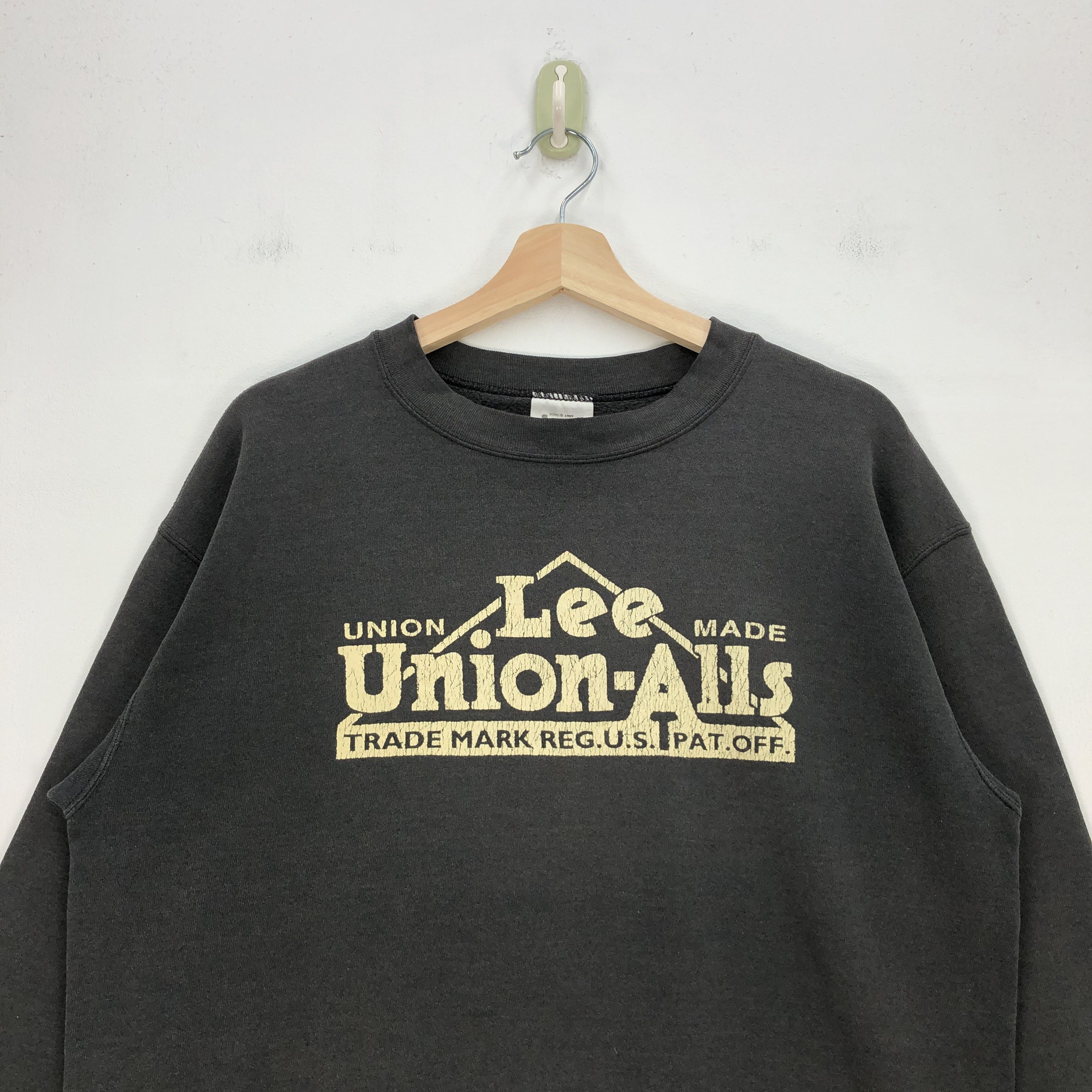 Lee × Vintage Vintage Lee Sweatshirt Union Alls Lee Riders Sweater Jumper Size US L / EU 52-54 / 3 - 2 Thumbnail