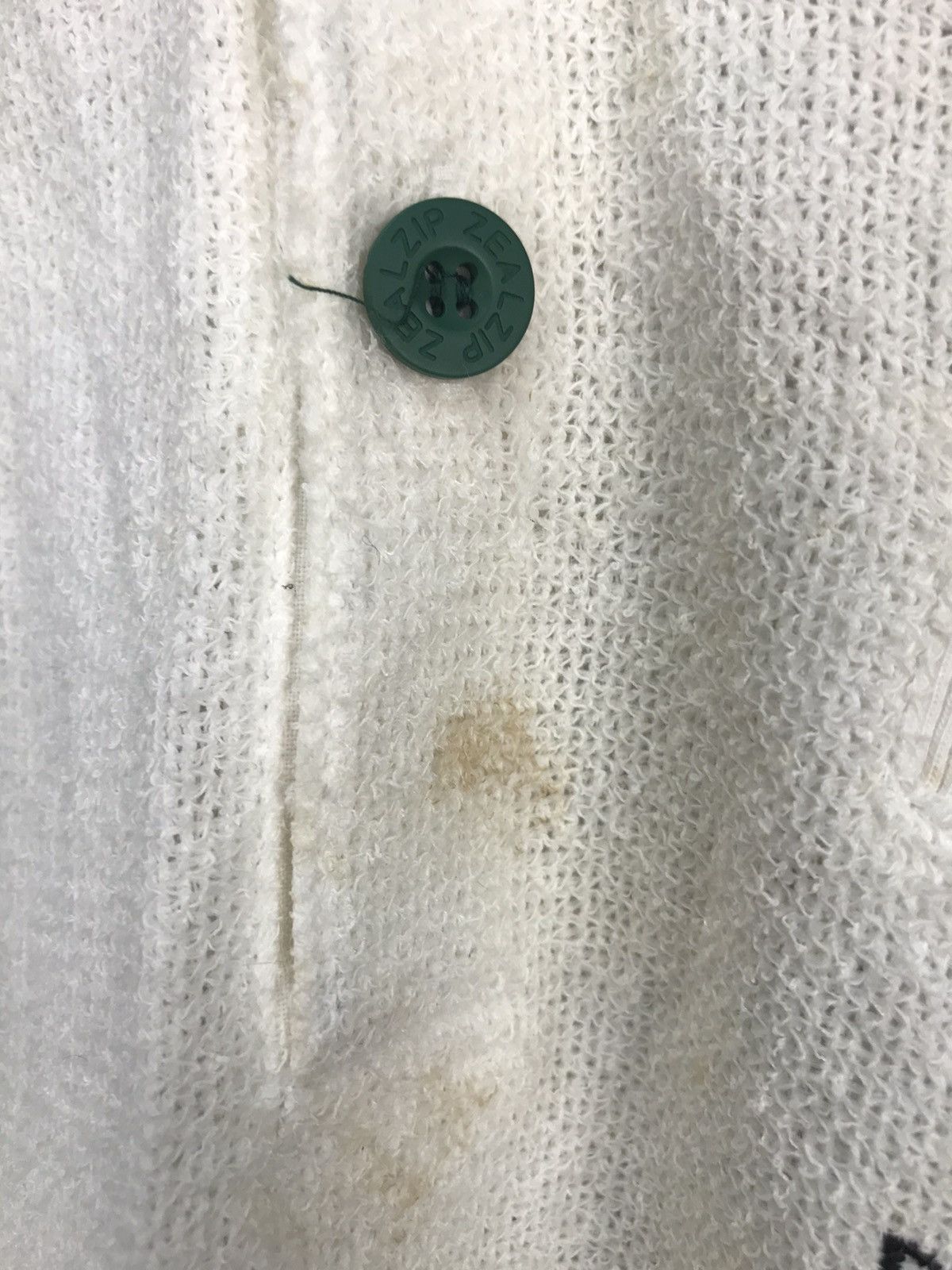 Japanese Brand × Vintage Zealzip polos halfbutton embroidered logo shortsleeve shirt Size US M / EU 48-50 / 2 - 8 Thumbnail