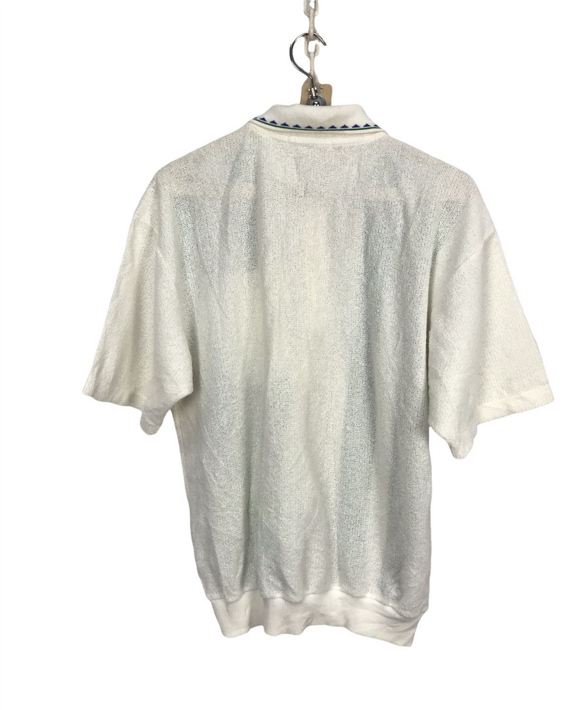 Japanese Brand × Vintage Zealzip polos halfbutton embroidered logo shortsleeve shirt Size US M / EU 48-50 / 2 - 2 Thumbnail