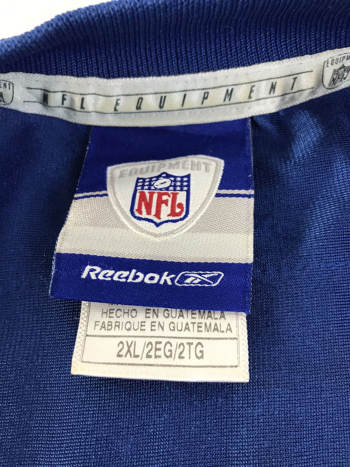 NFL × Reebok Reebok On Field Equipment COLTS Player Issue Jerseys R152j Size US XXL / EU 58 / 5 - 8 Thumbnail