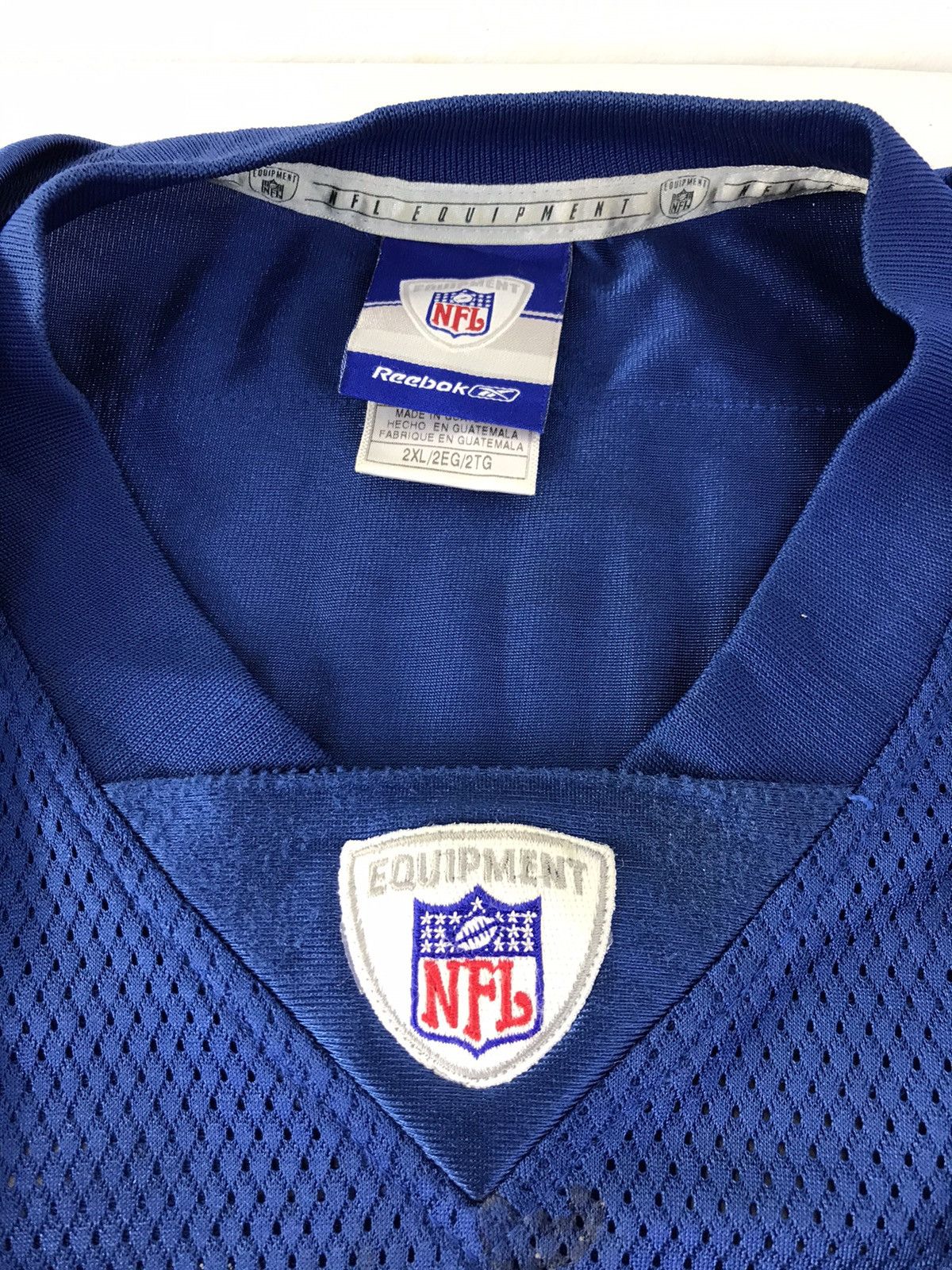 NFL × Reebok Reebok On Field Equipment COLTS Player Issue Jerseys R152j Size US XXL / EU 58 / 5 - 7 Thumbnail